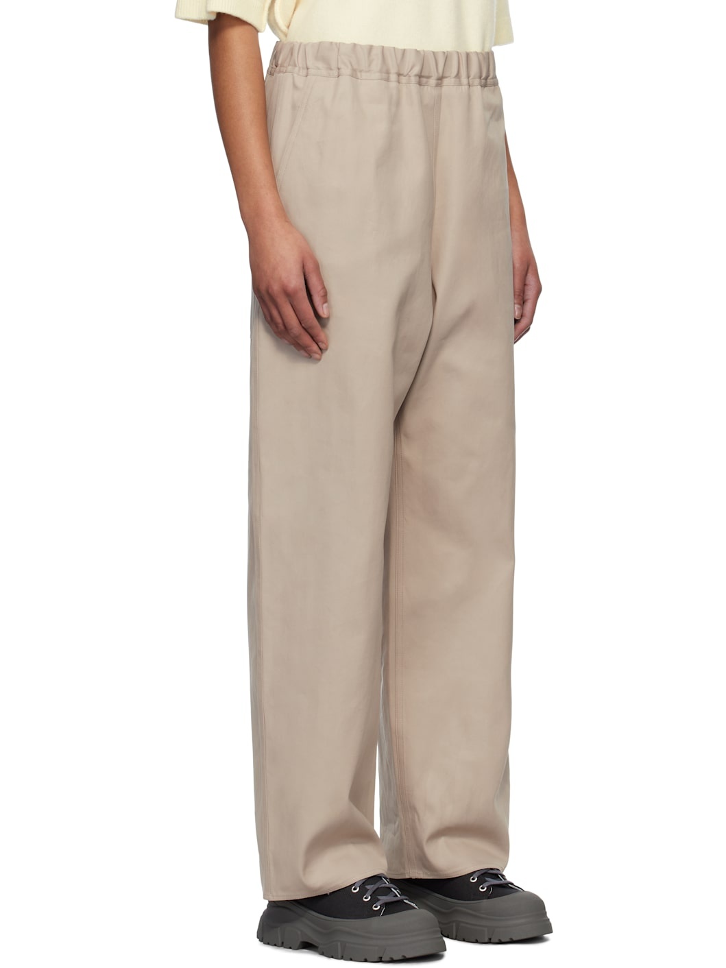 Taupe Plof Trousers - 2