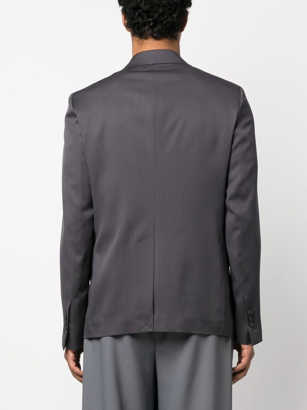 stud-detail single-breasted blazer - 4