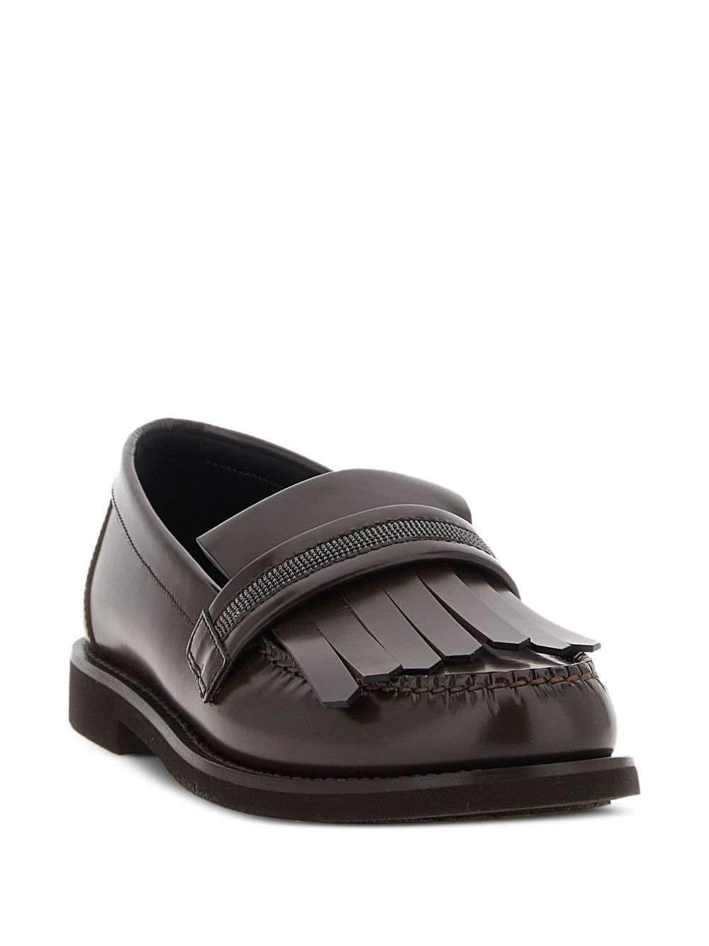 Monili fringed loafers - 2
