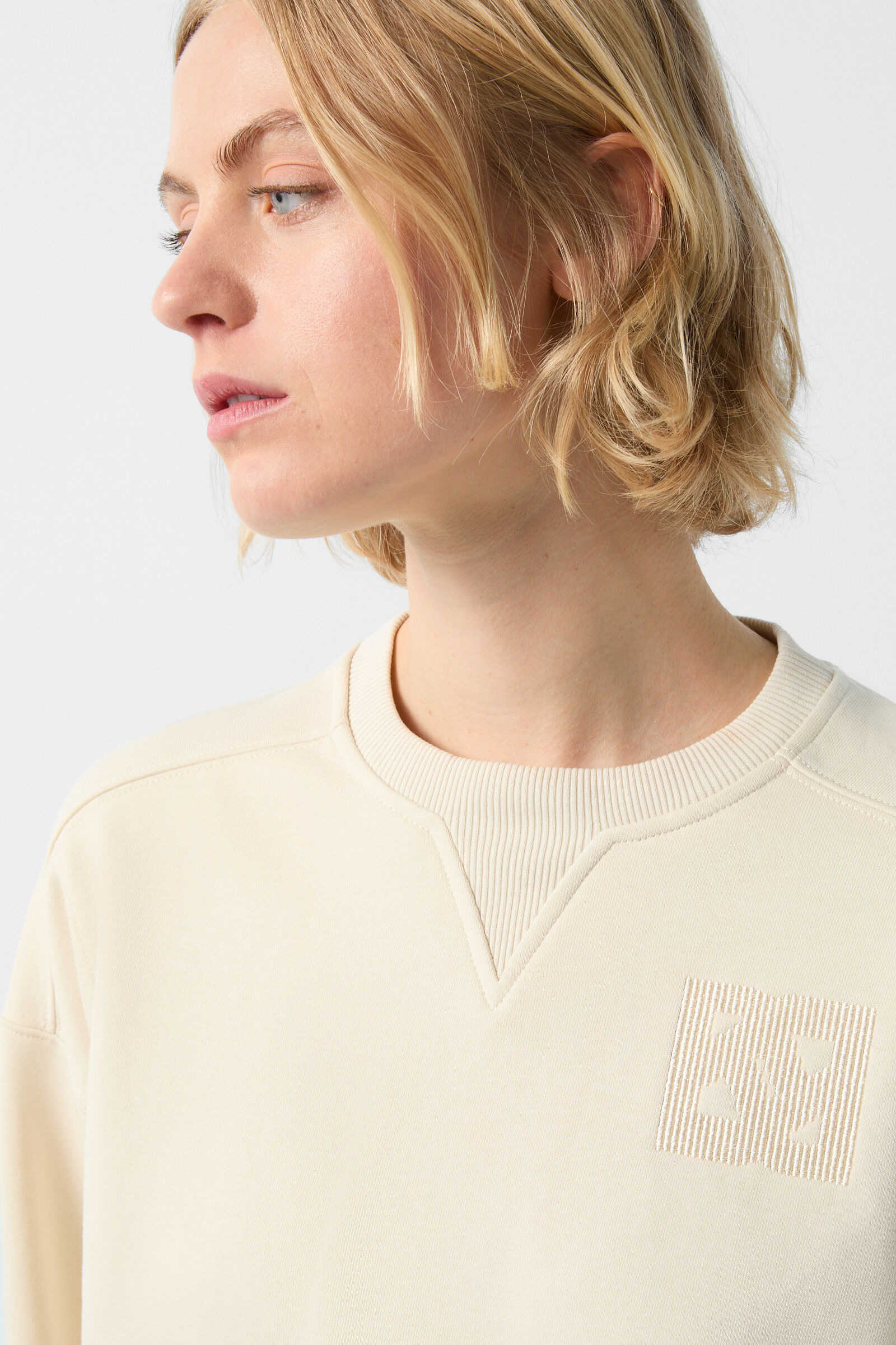 Eldina Sweatshirt in Sand - 4
