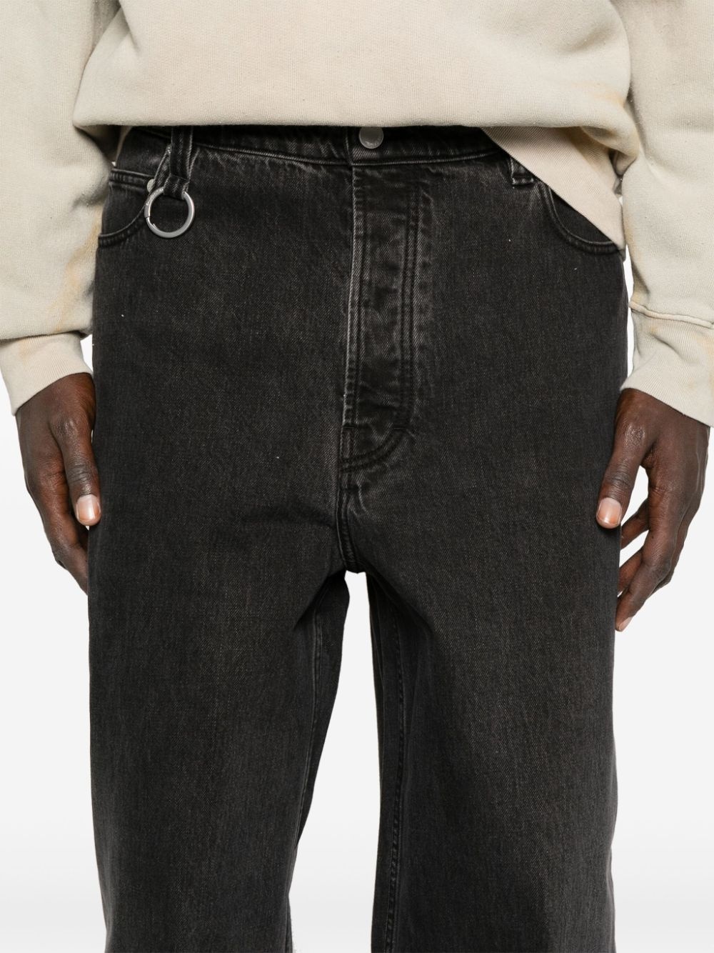 wide-leg jeans - 6