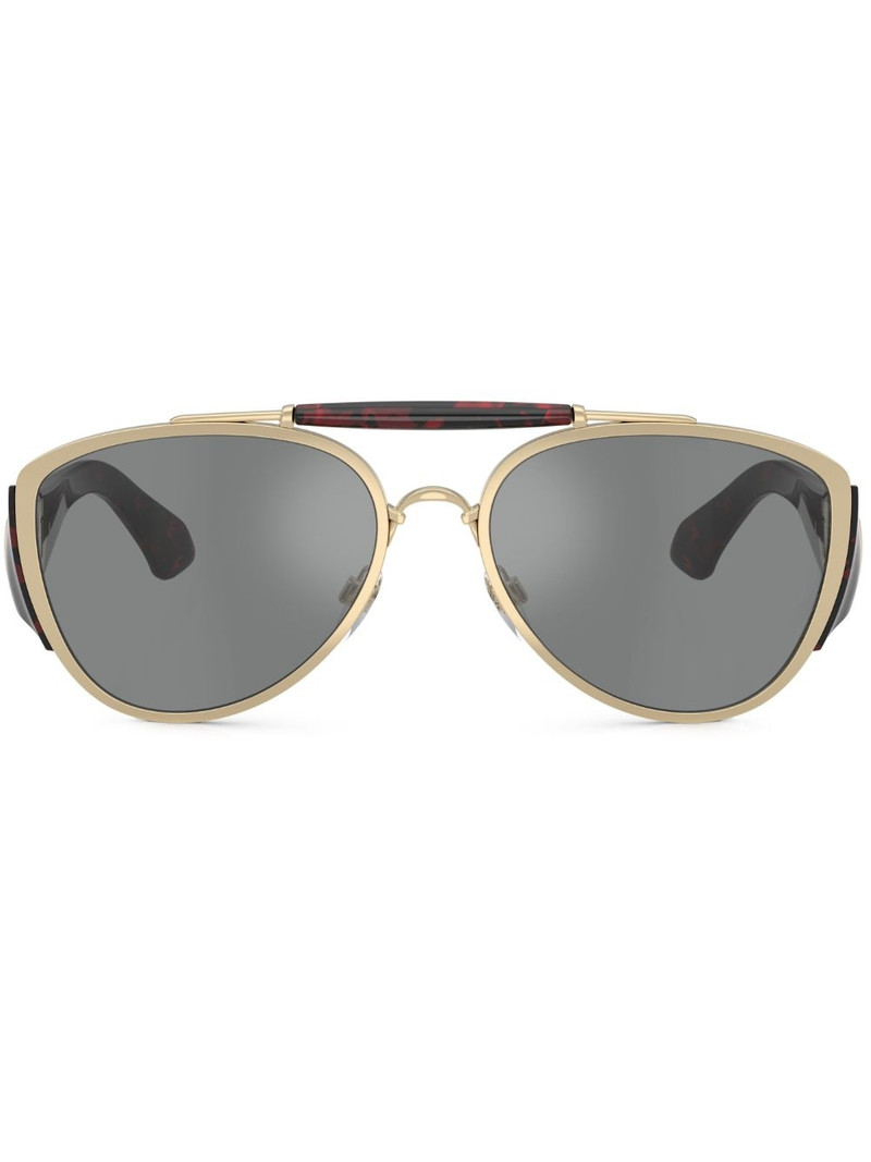 pilot-frame sunglasses 1