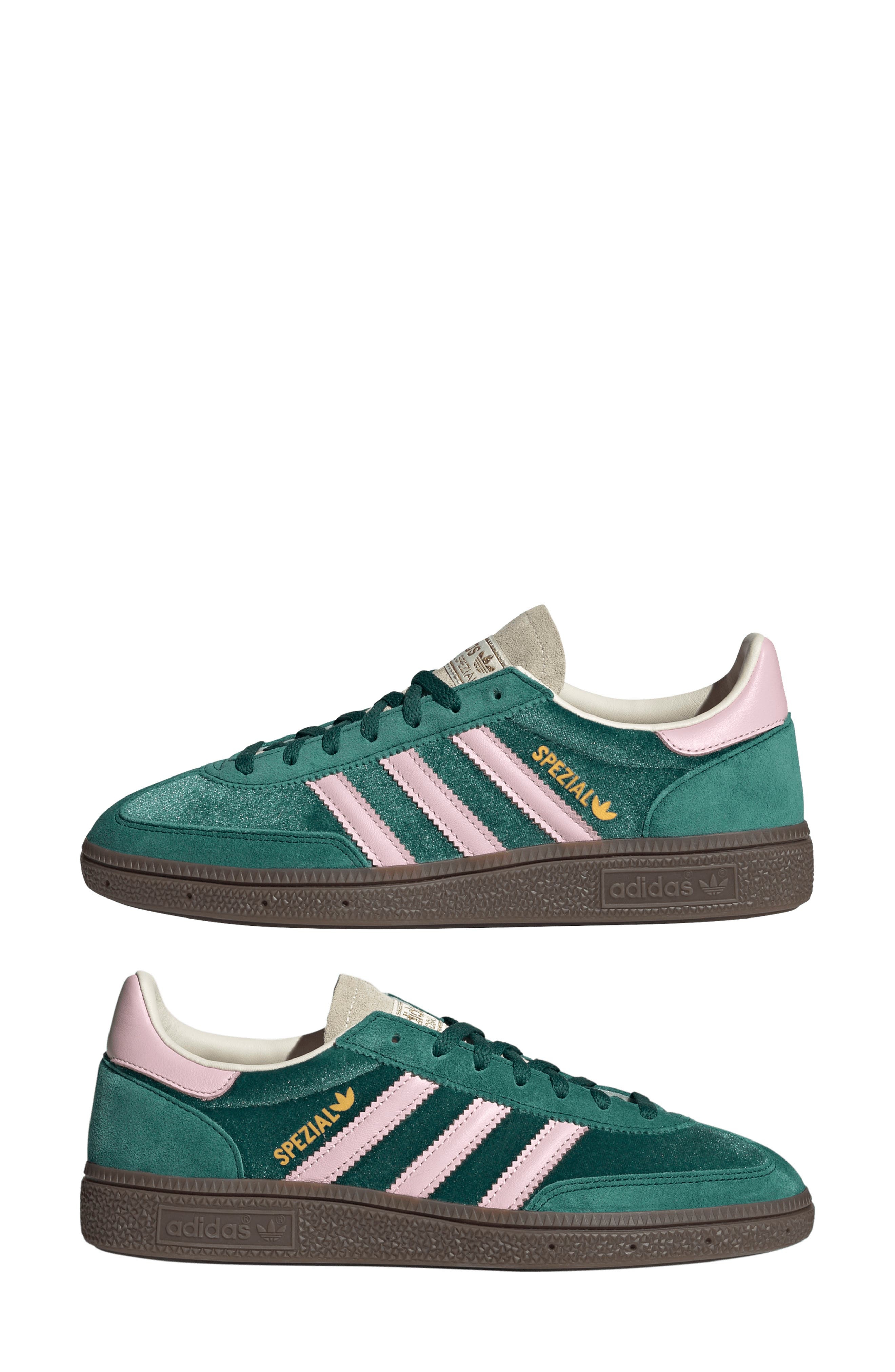 adidas Handball Spezial Sneaker in Cgreen/clp at Nordstrom - 9