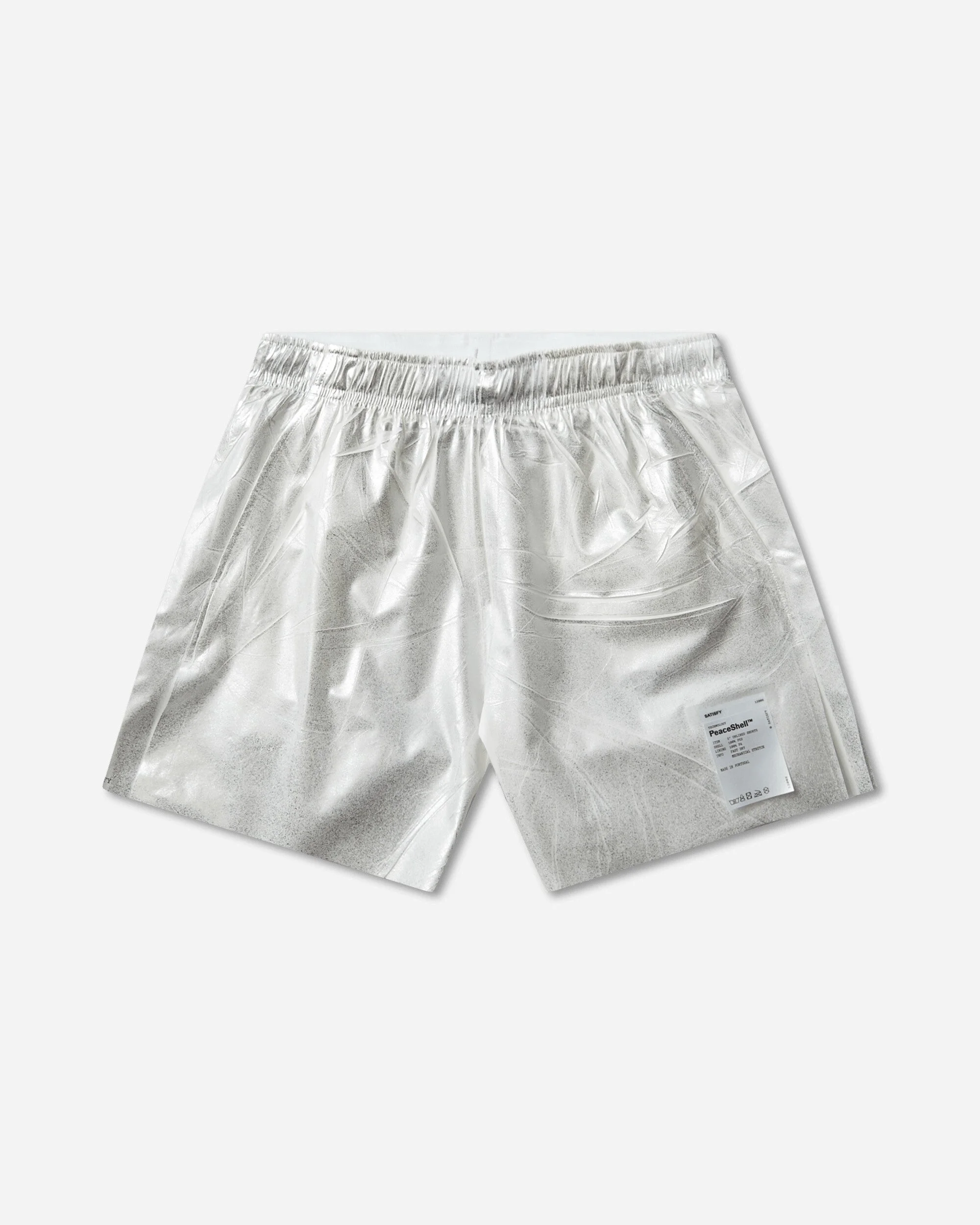 Men's PeaceShell 5in Unlined Shorts Silver Foil - 1