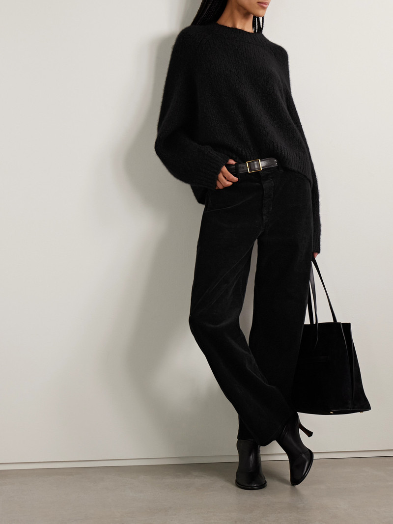 NILI LOTAN Tomaso Cashmere And Silk-blend Sweater outlook