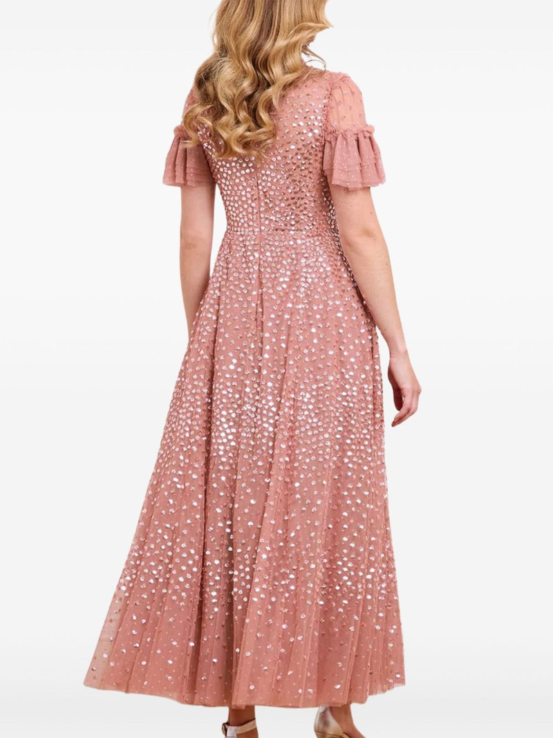 ruffled-gown maxi dress 3