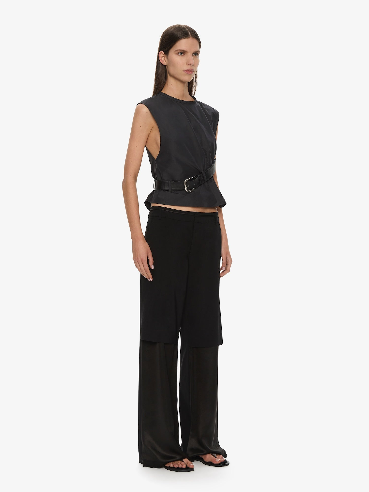 Tailored Split Level Trouser - 3