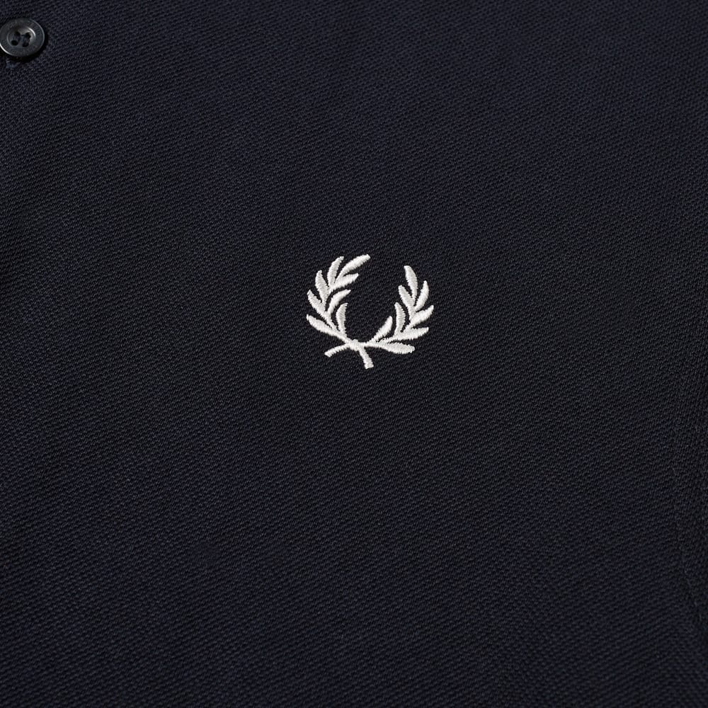 Fred Perry Textured Tipped Henley Polo - 2