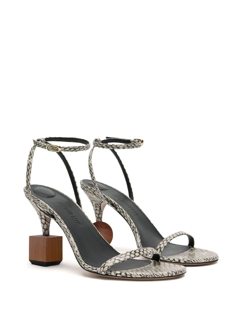 JACQUEMUS 105mm Bisou sandals outlook
