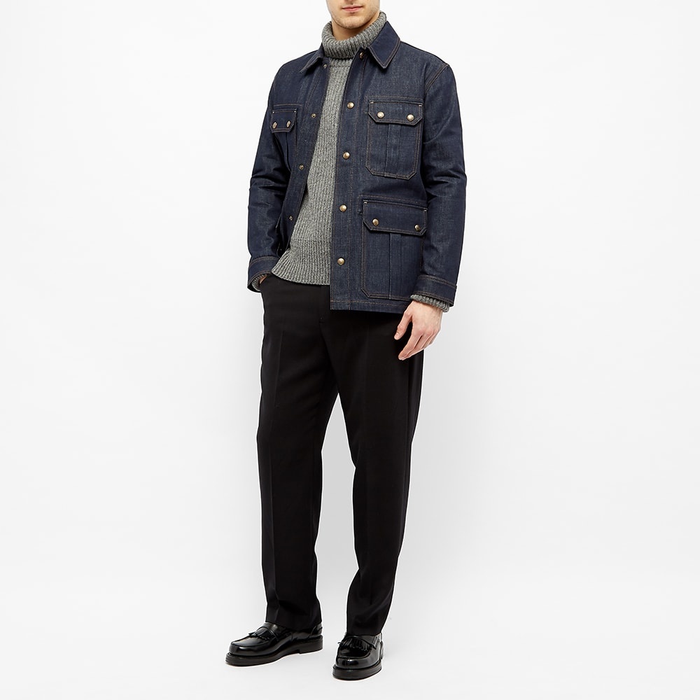 AMI Denim Worker Jacket - 6