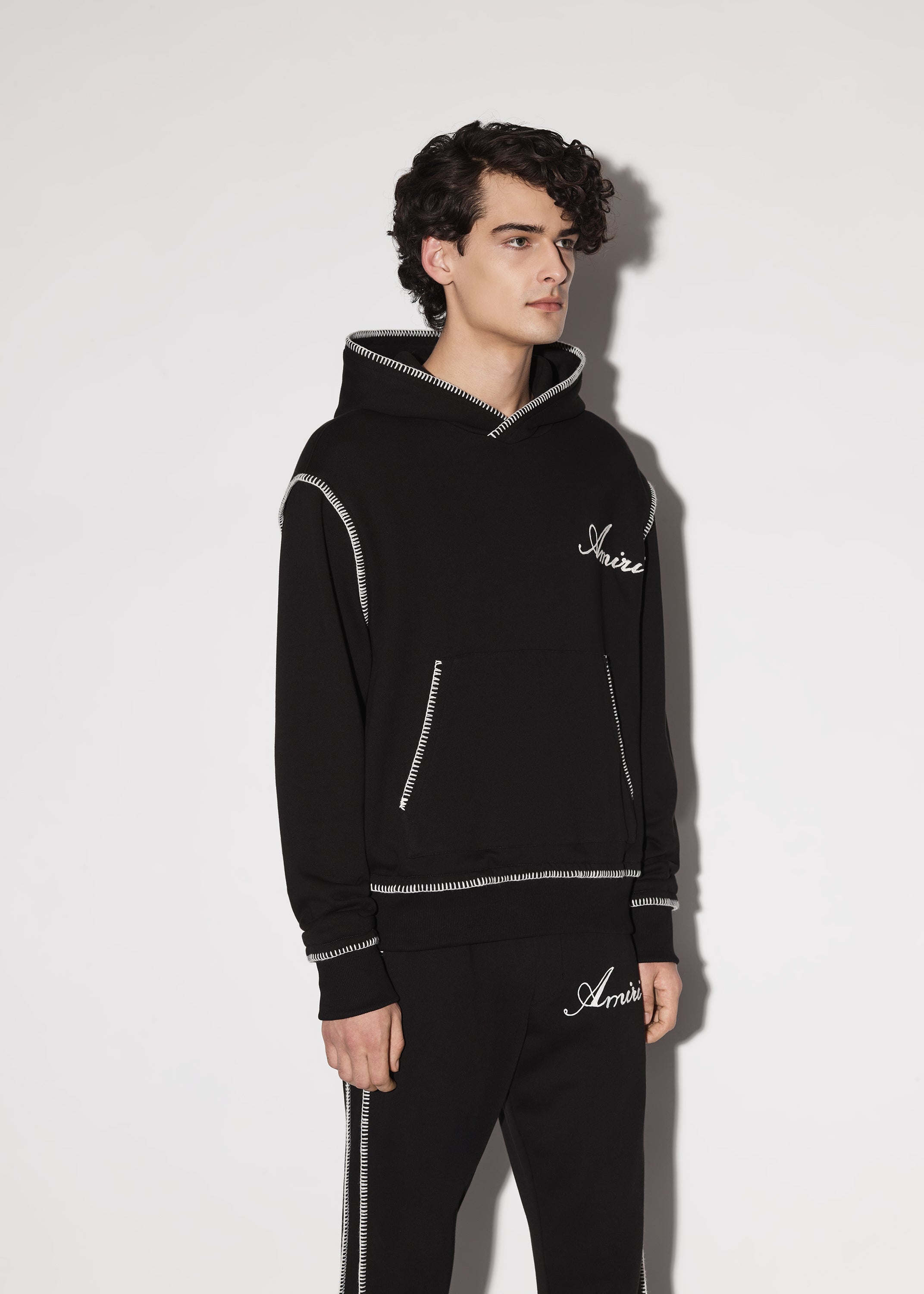 AMIRI STITCH LOGO HOODIE - 3