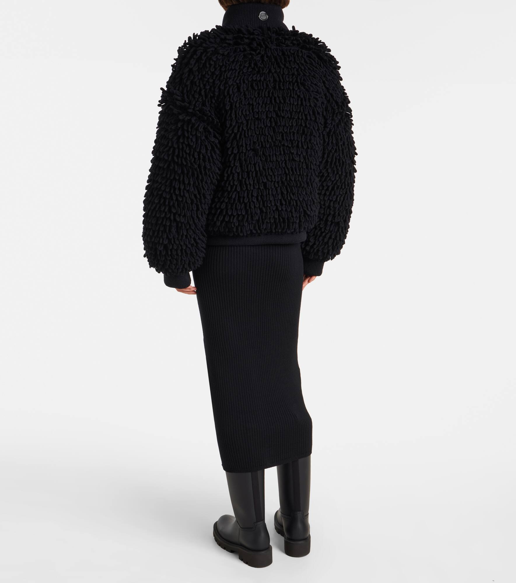 Wool-blend down jacket - 3