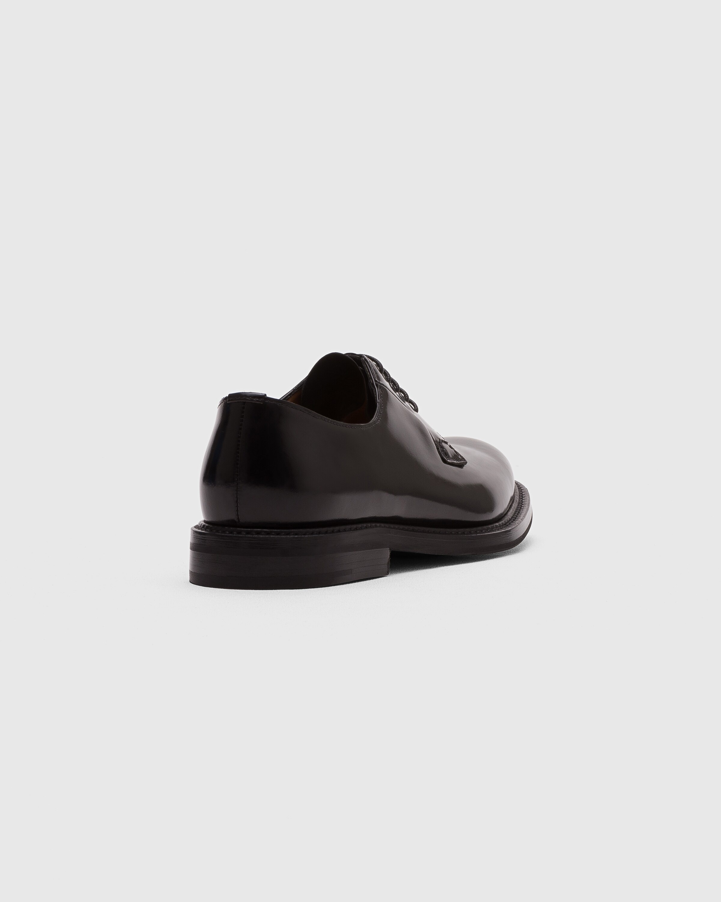 Brushed calfskin Derby lace-ups - 4