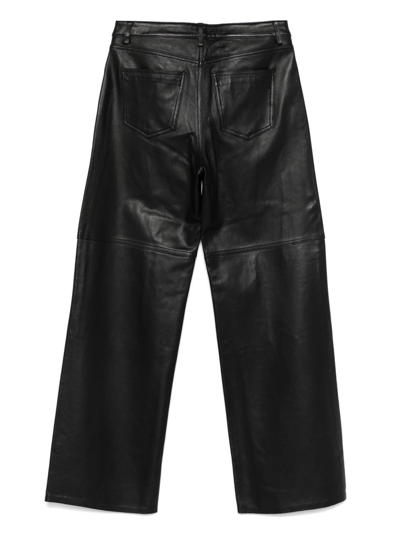 MICHAEL KORS leather trousers outlook
