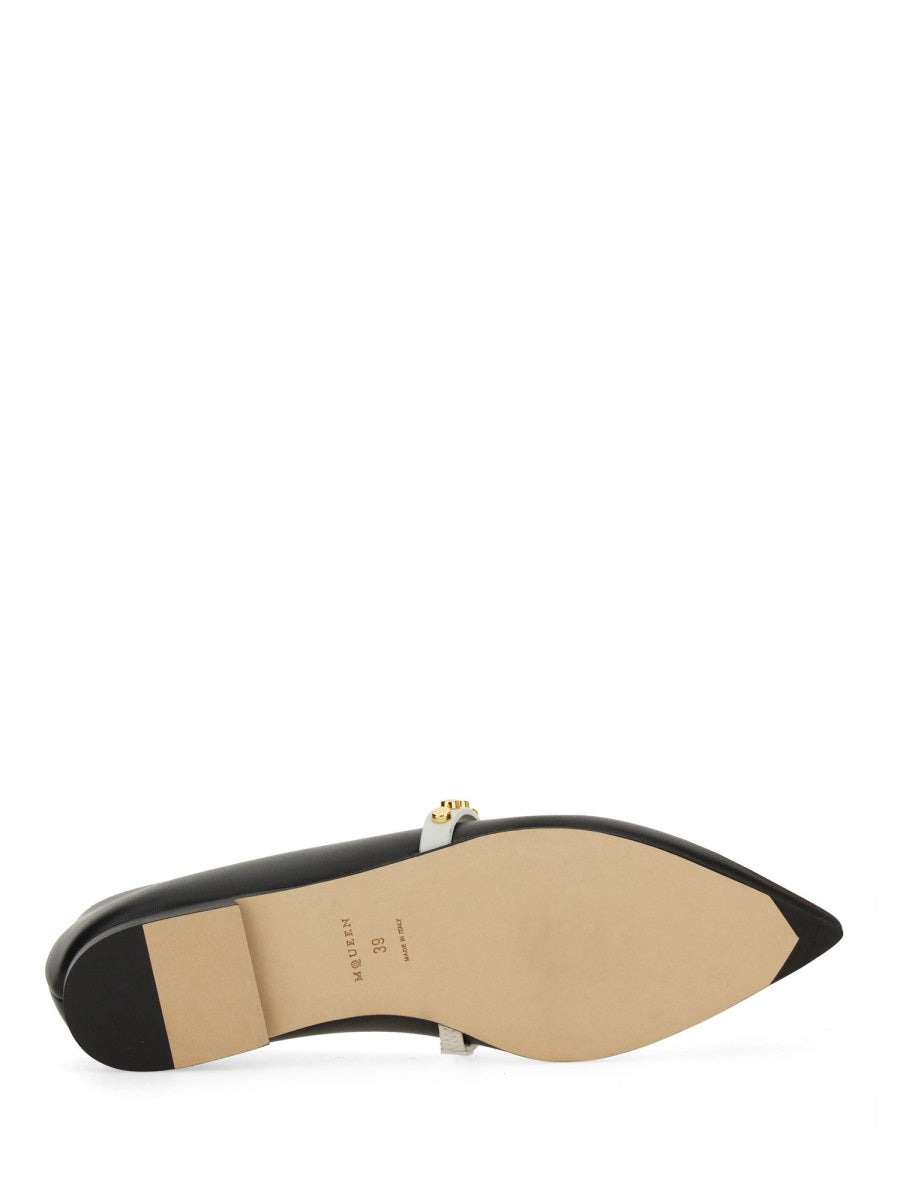 Alexander Mcqueen Women Leather Ballerina - 6