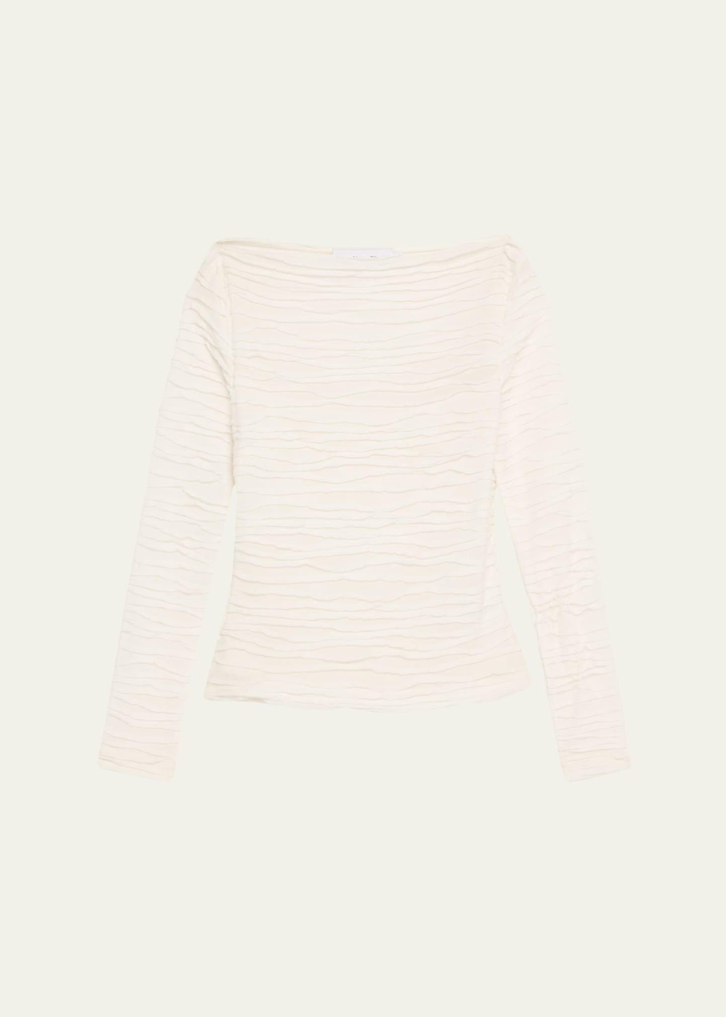 Paloma Long-Sleeve Textured Top - 1