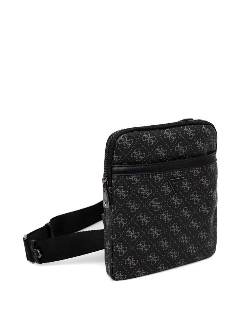 GUESS USA mini Milano monogram-print logo-plaque messenger bag outlook