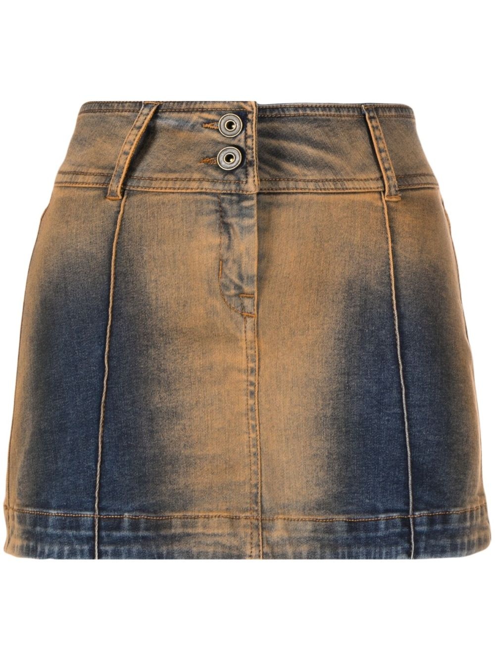 Harley denim miniskirt - 1