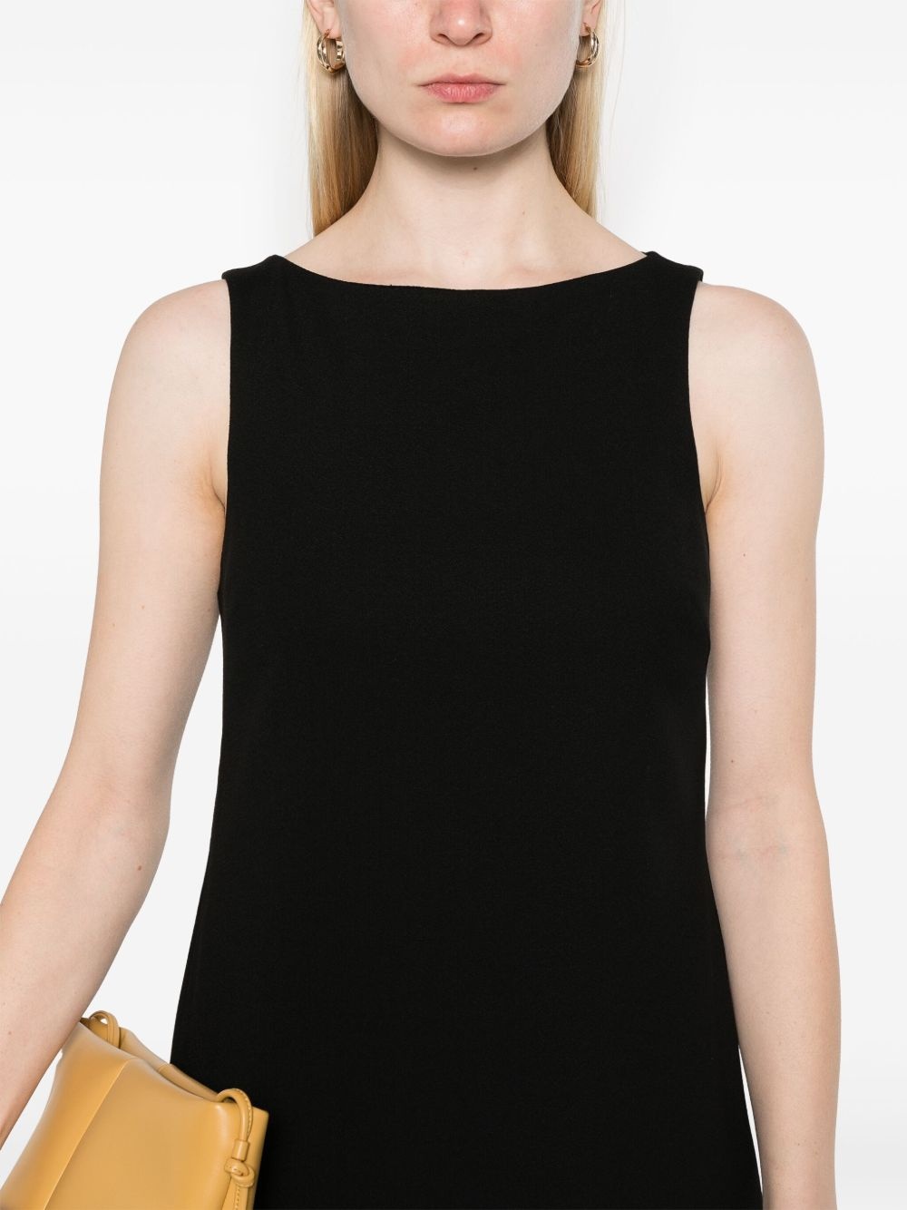 crepe shift dress - 5