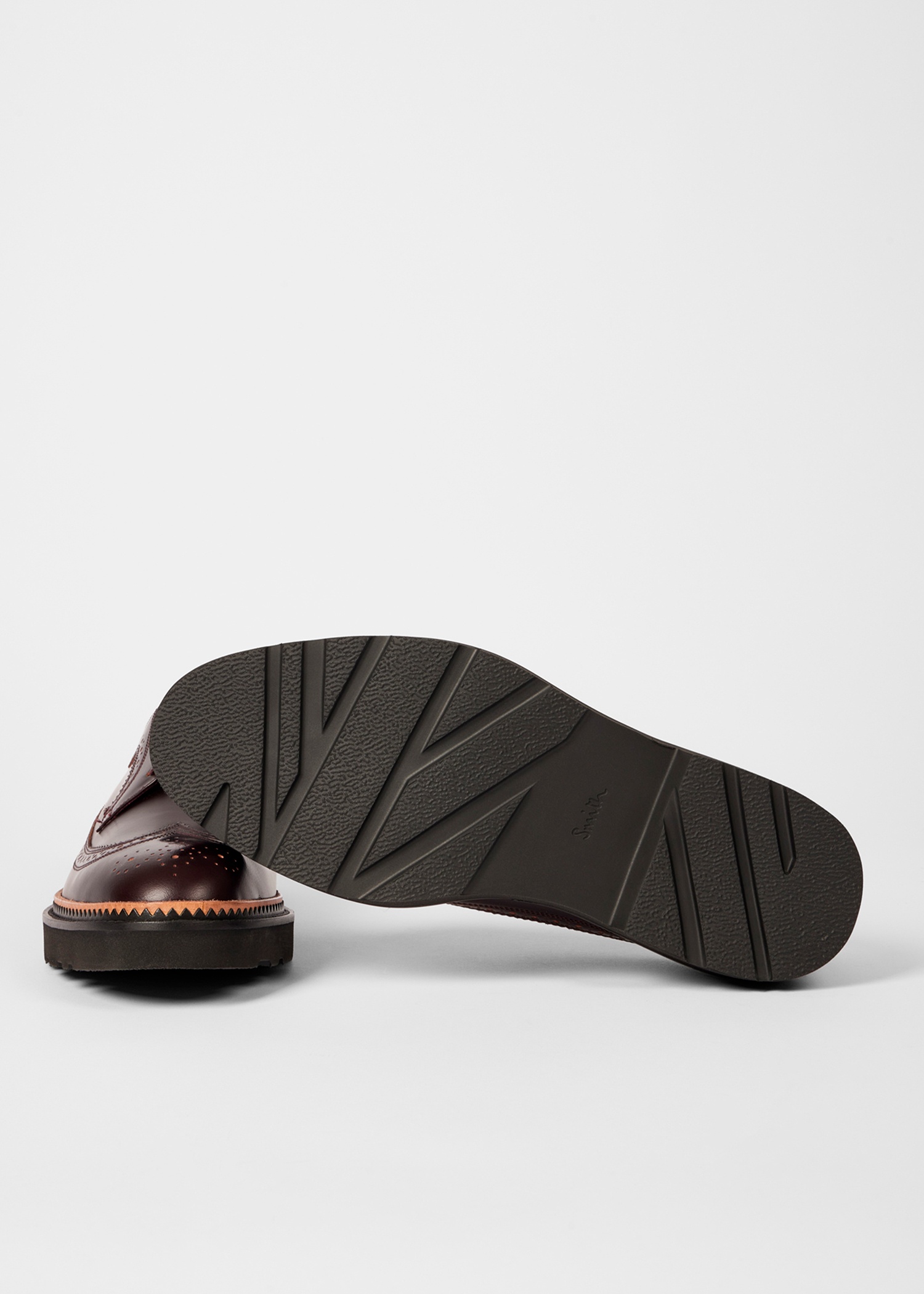 Bordeaux 'Count' Brogues - 4