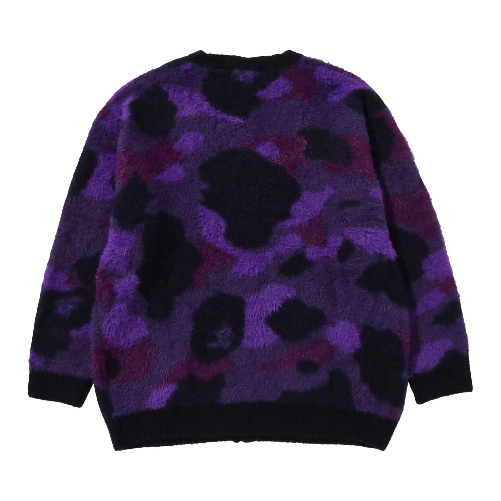BAPE Color Camo Cardigan 'Purple' - 2