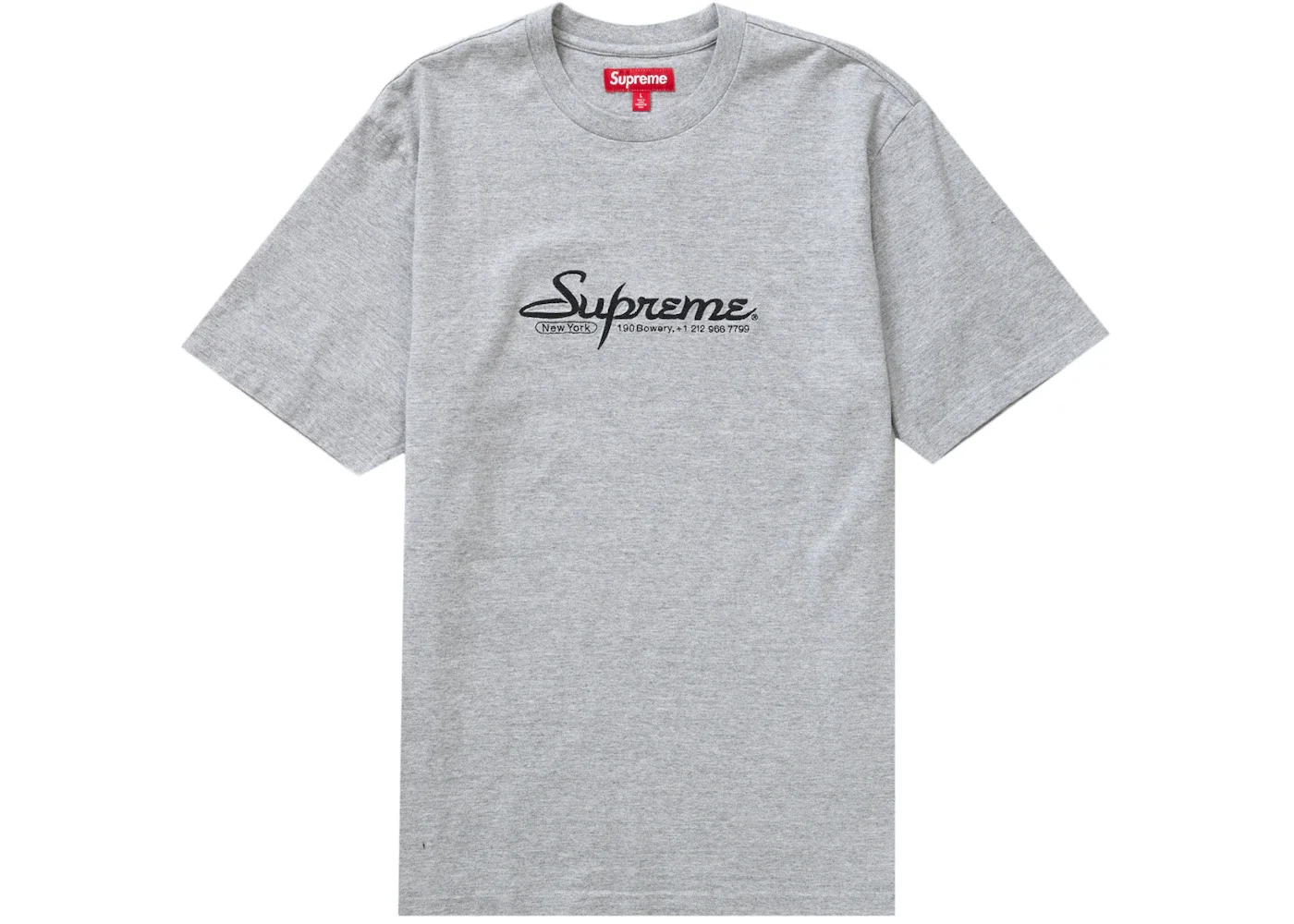 Supreme Contact S/S Top Heather Grey - 1