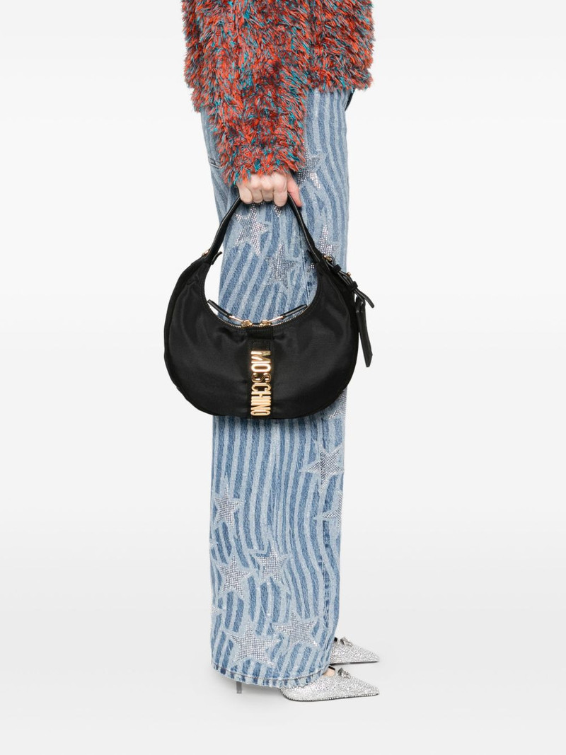 Moschino logo-lettering shoulder bag outlook
