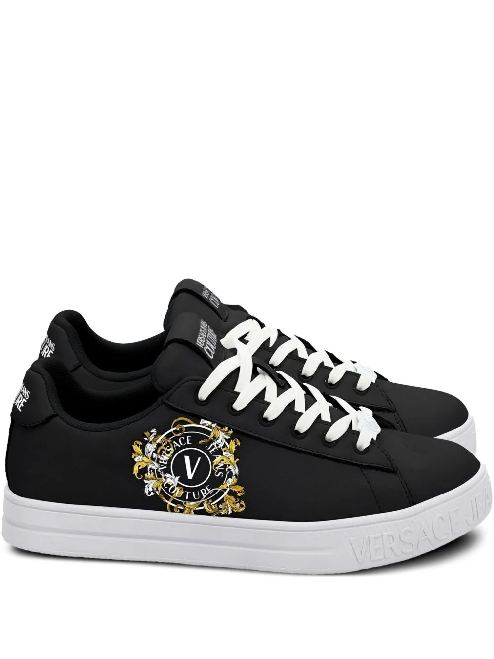 logo-print sneakers - 1