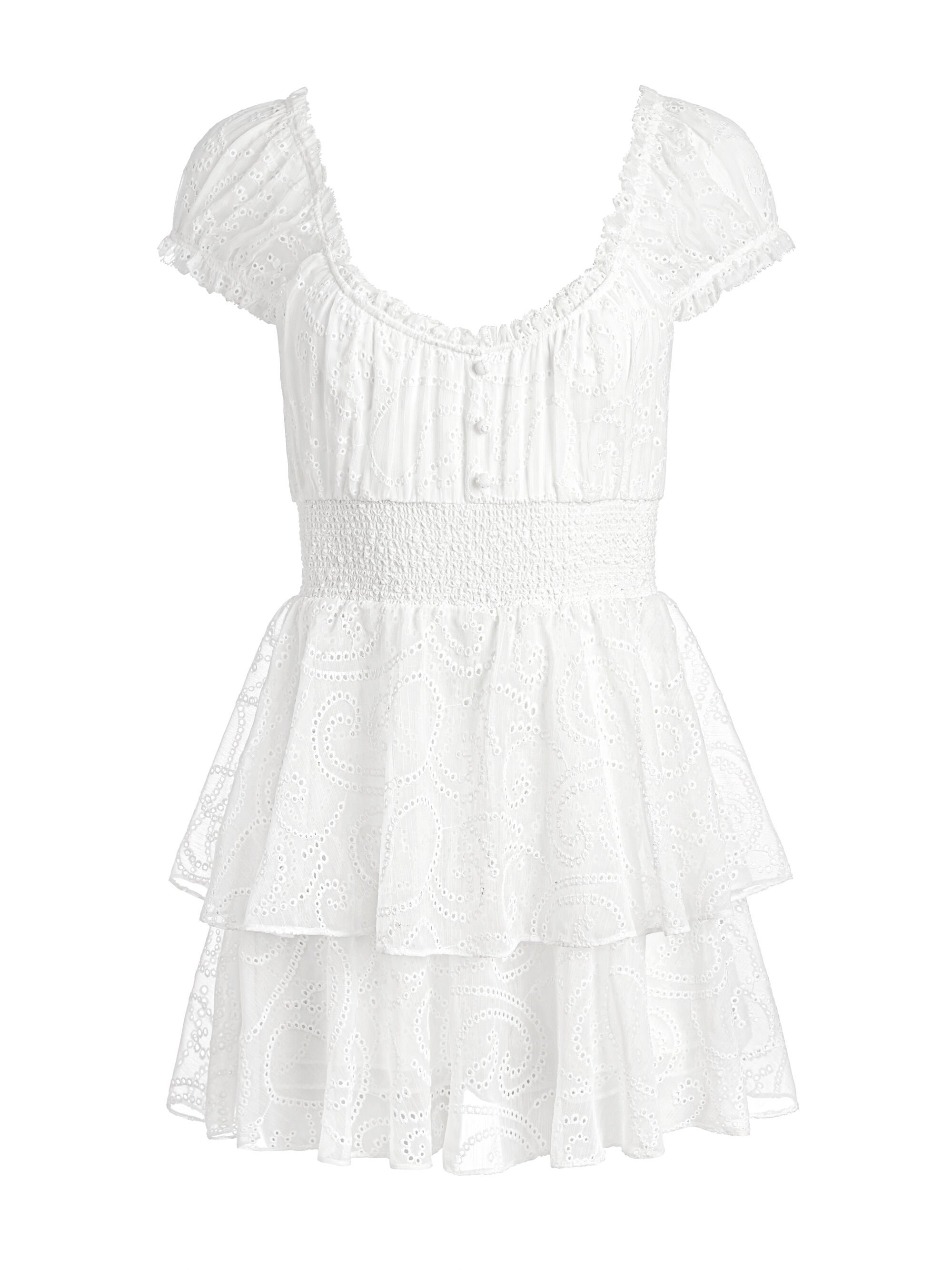 GRACIE RUFFLE ROMPER - 1