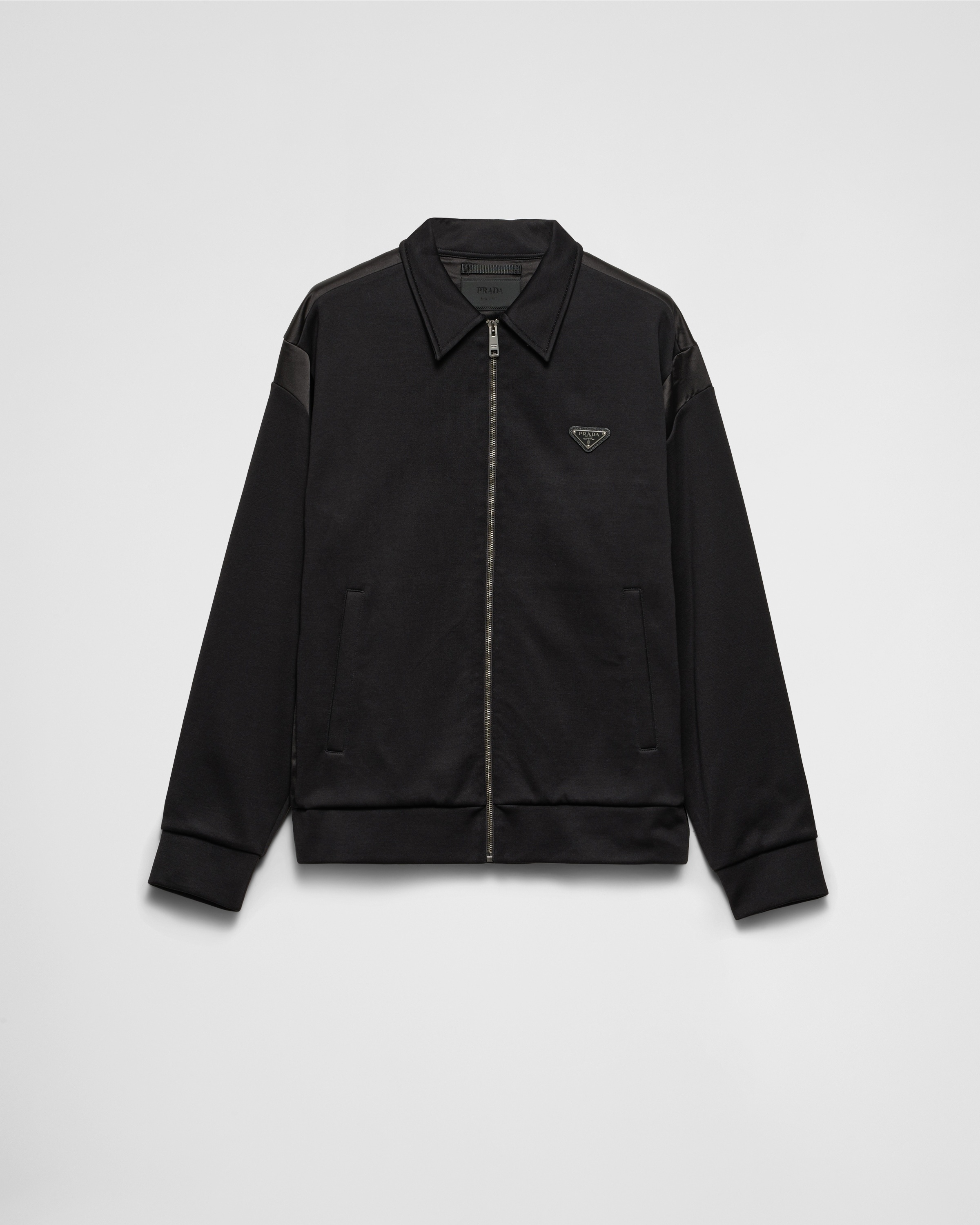 Technical fleece cardigan with duchesse details - 1