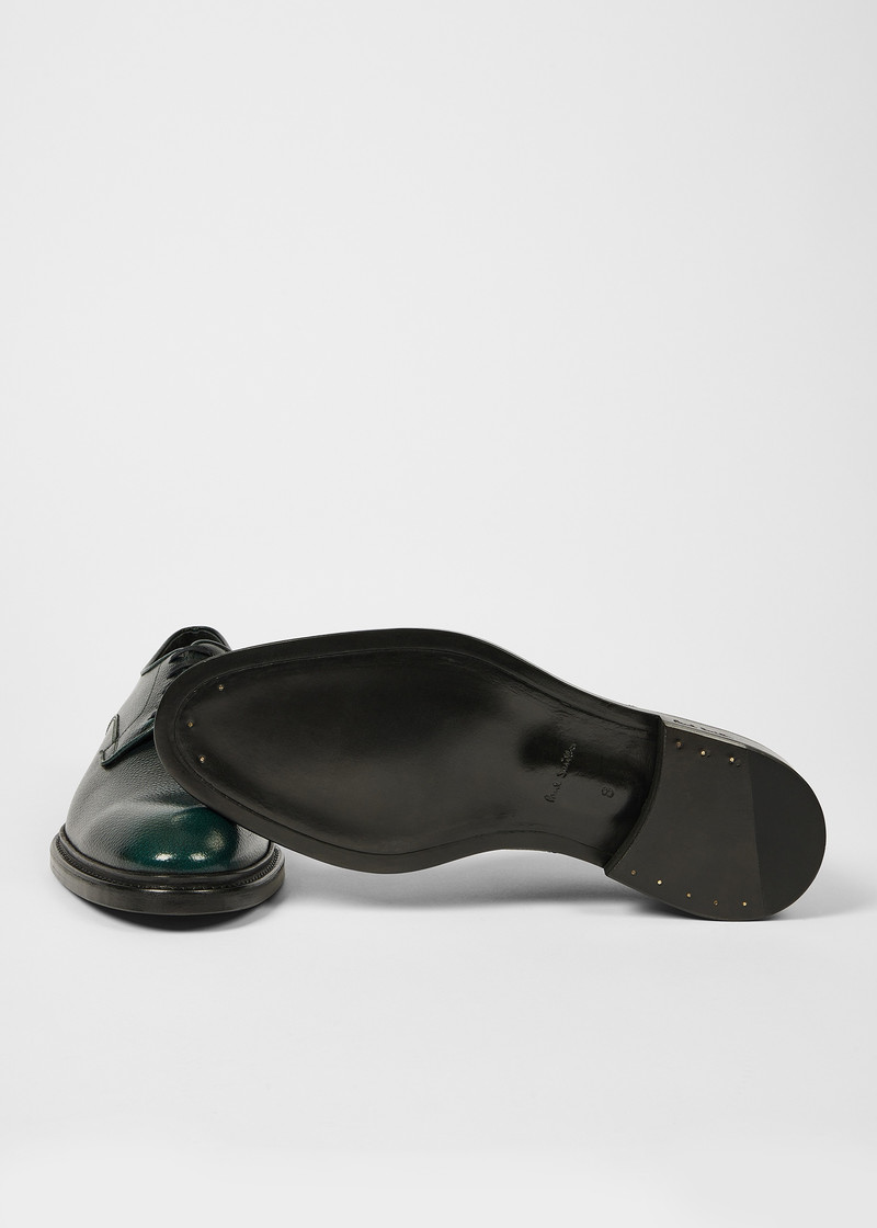 Dark Green 'Magnum' Shoes 4