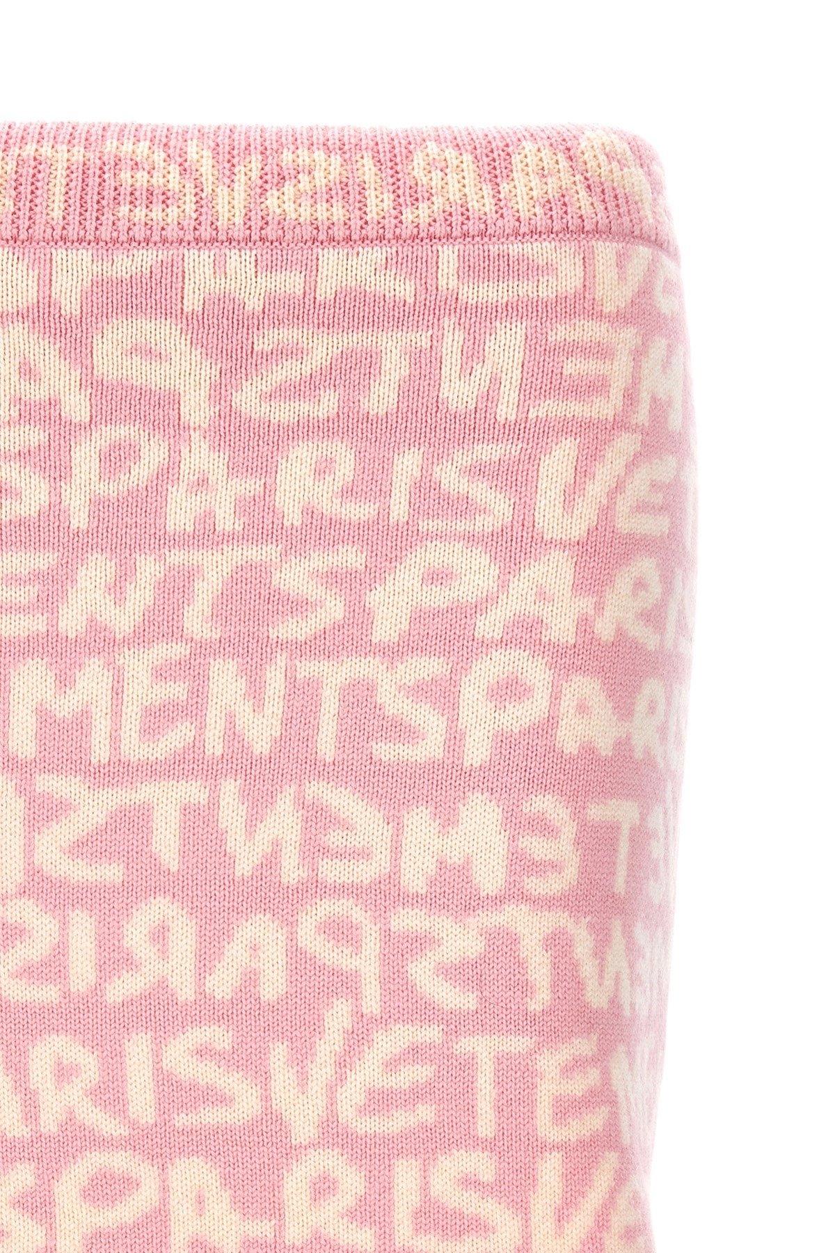 'Graffiti Monogram' skirt - 4