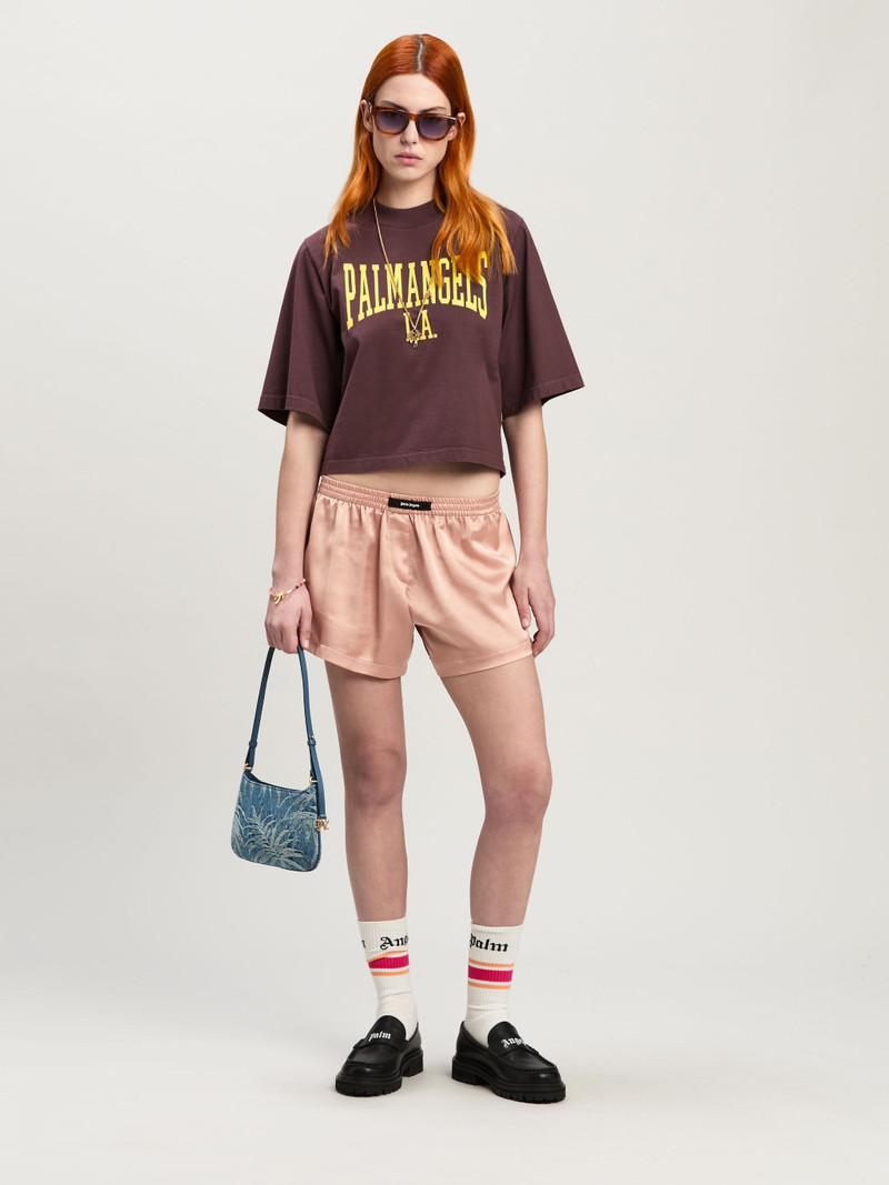 Palm Angels College Crop T-Shirt outlook