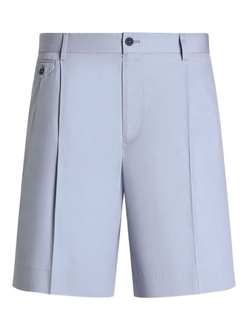 pleated shorts 1