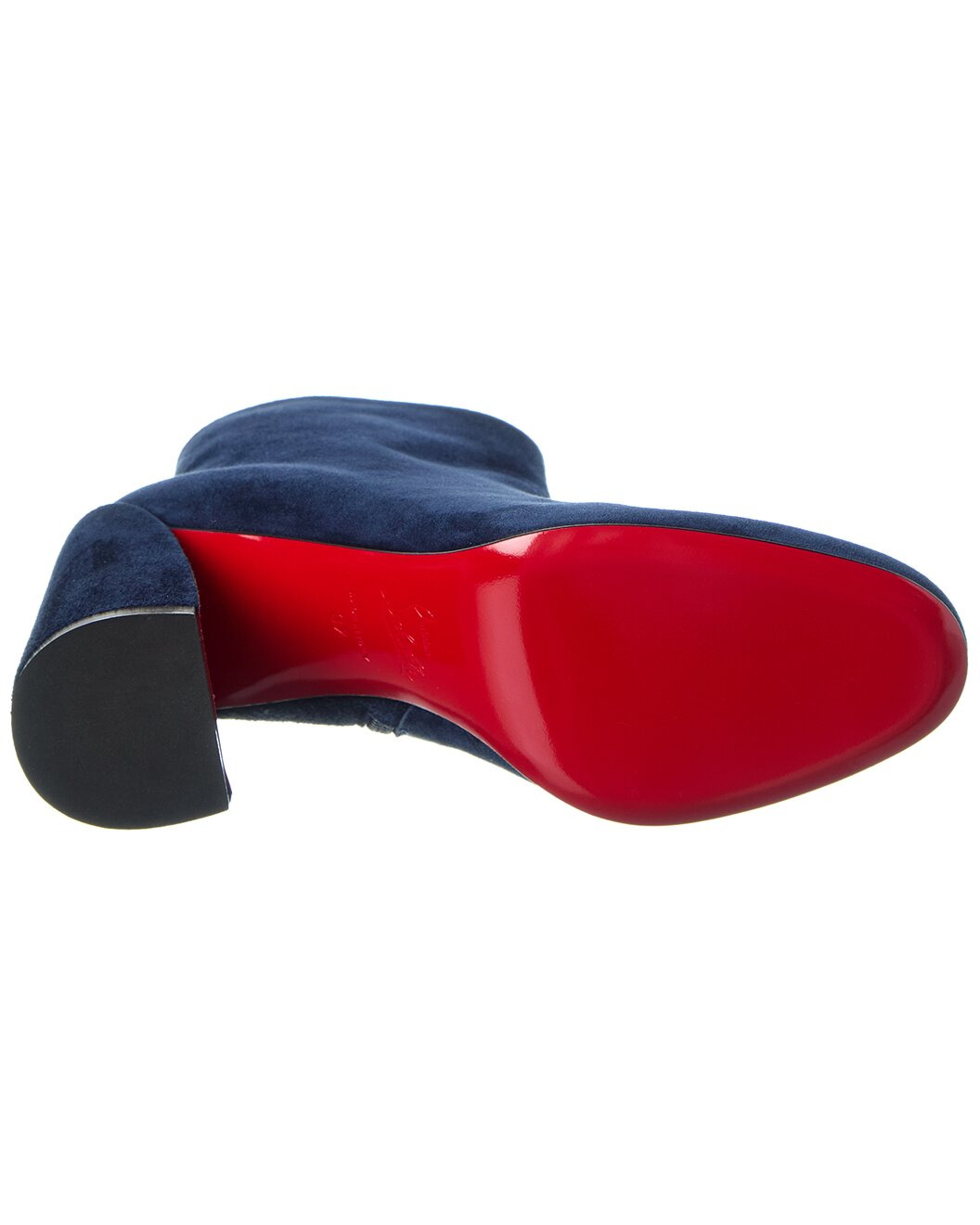 Christian Louboutin Turela 85 Suede Bootie - 4