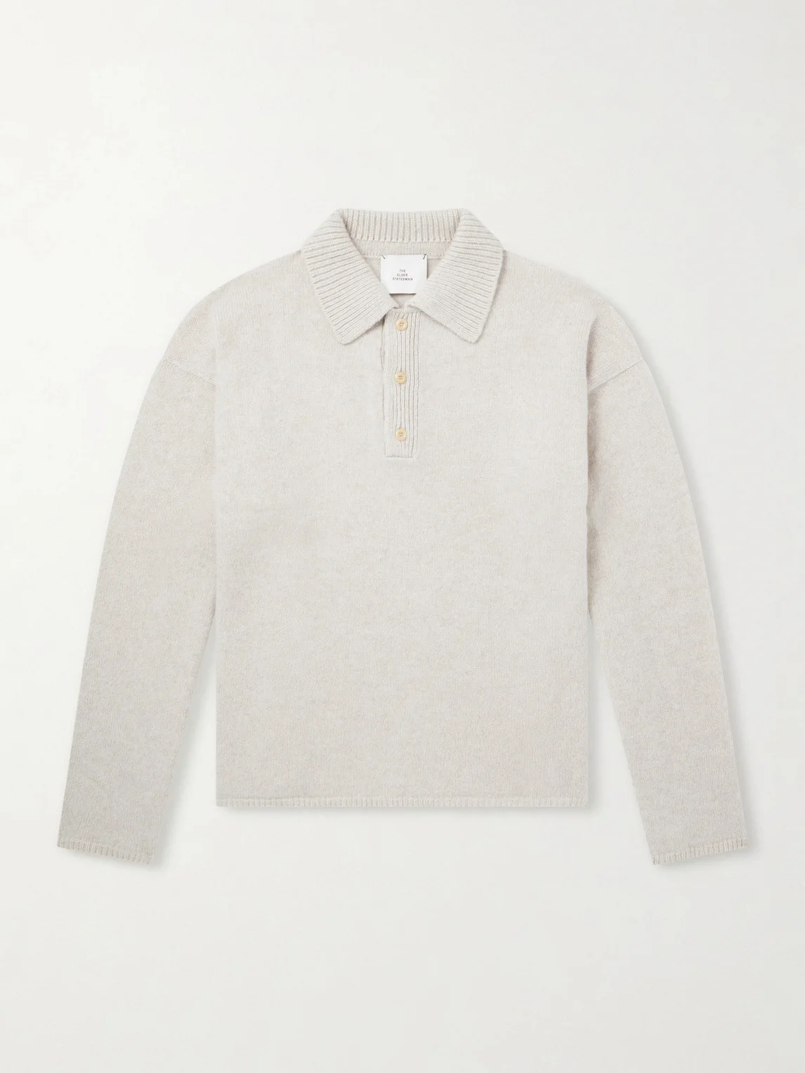 Dume Rugby Cashmere Polo Sweater - 1