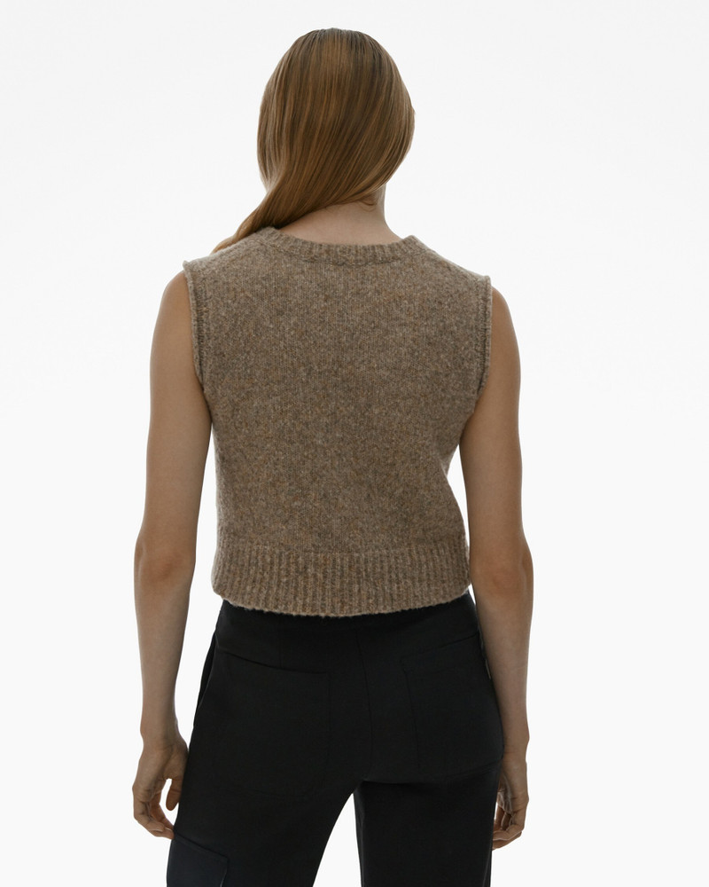 CROPPED SWEATER VEST 4