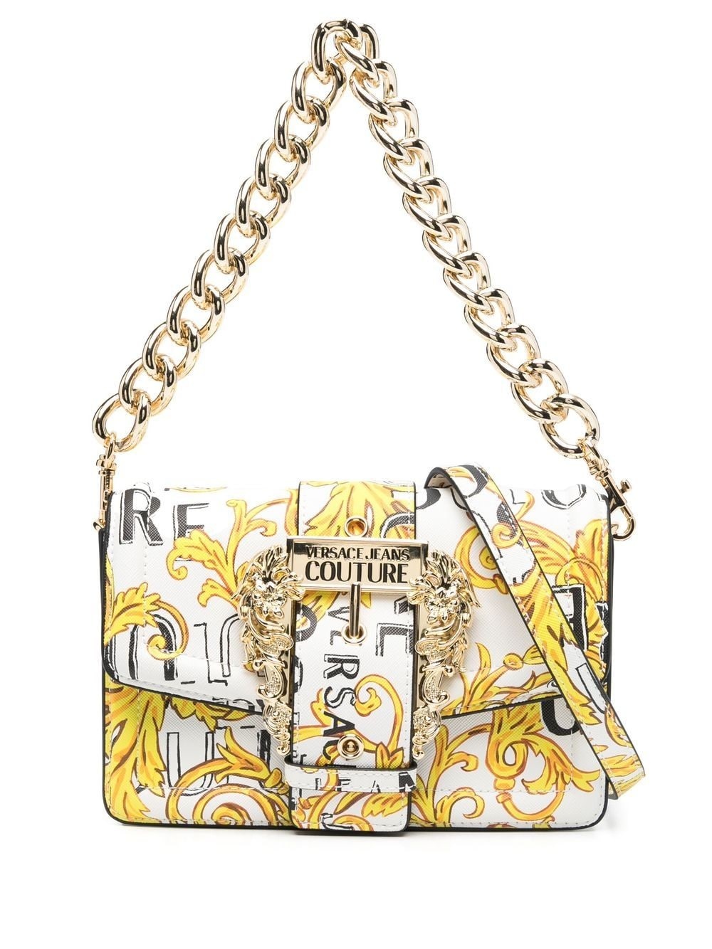 Logo Couture print crossbody bag - 1