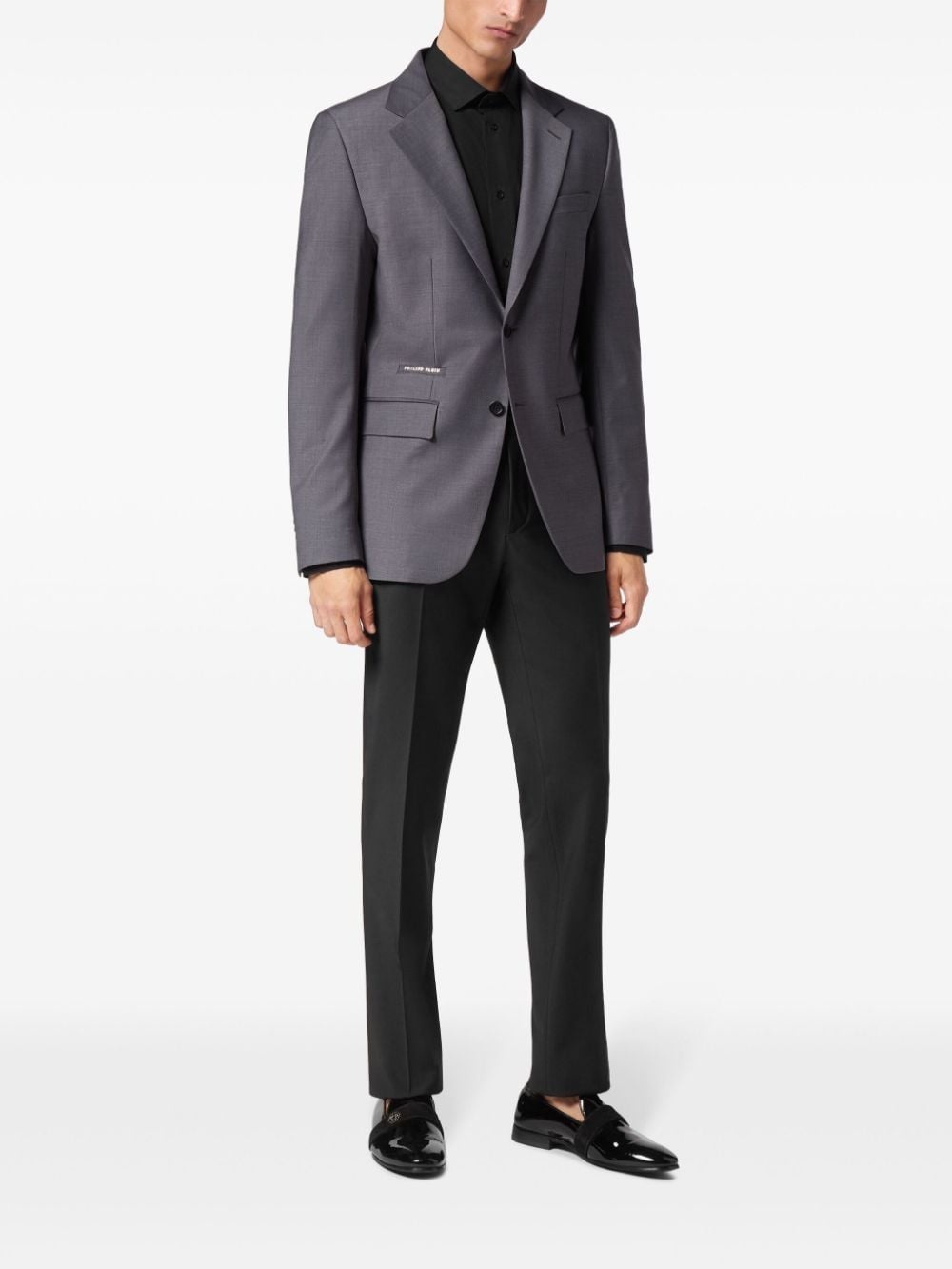 wool blazer - 2