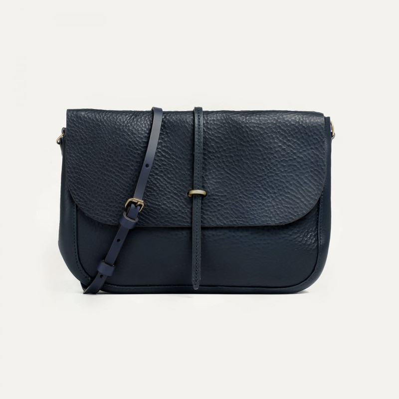 PASTEL POSTMAN BAG / HANDBAG - NAVY BLUE 1