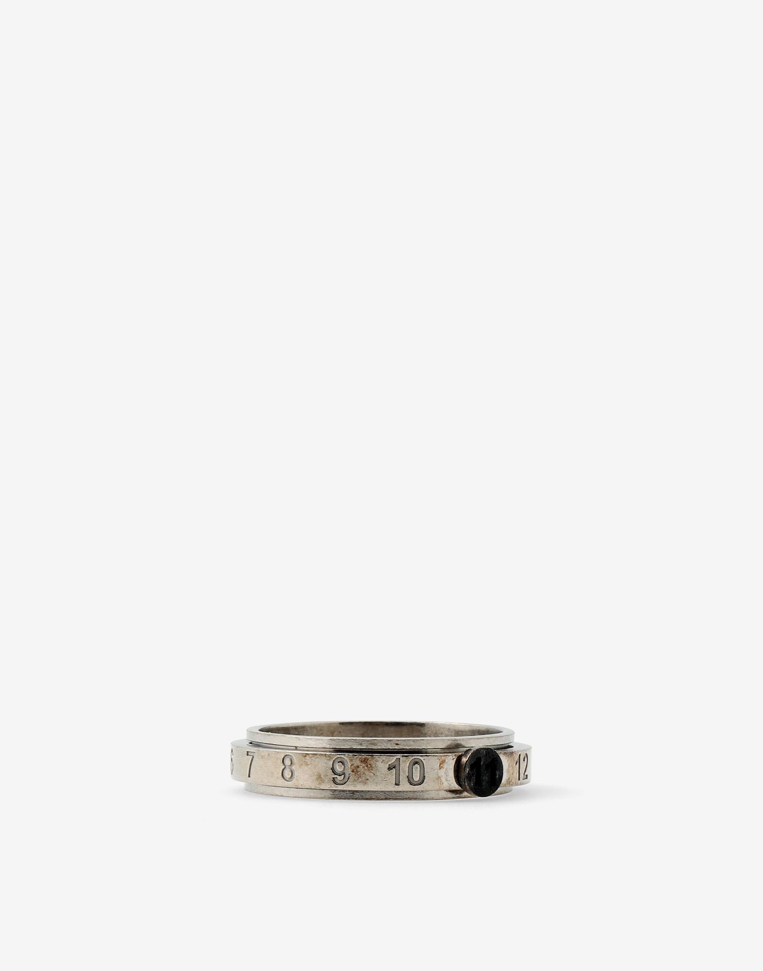 Juxtaposed slim ring - 2