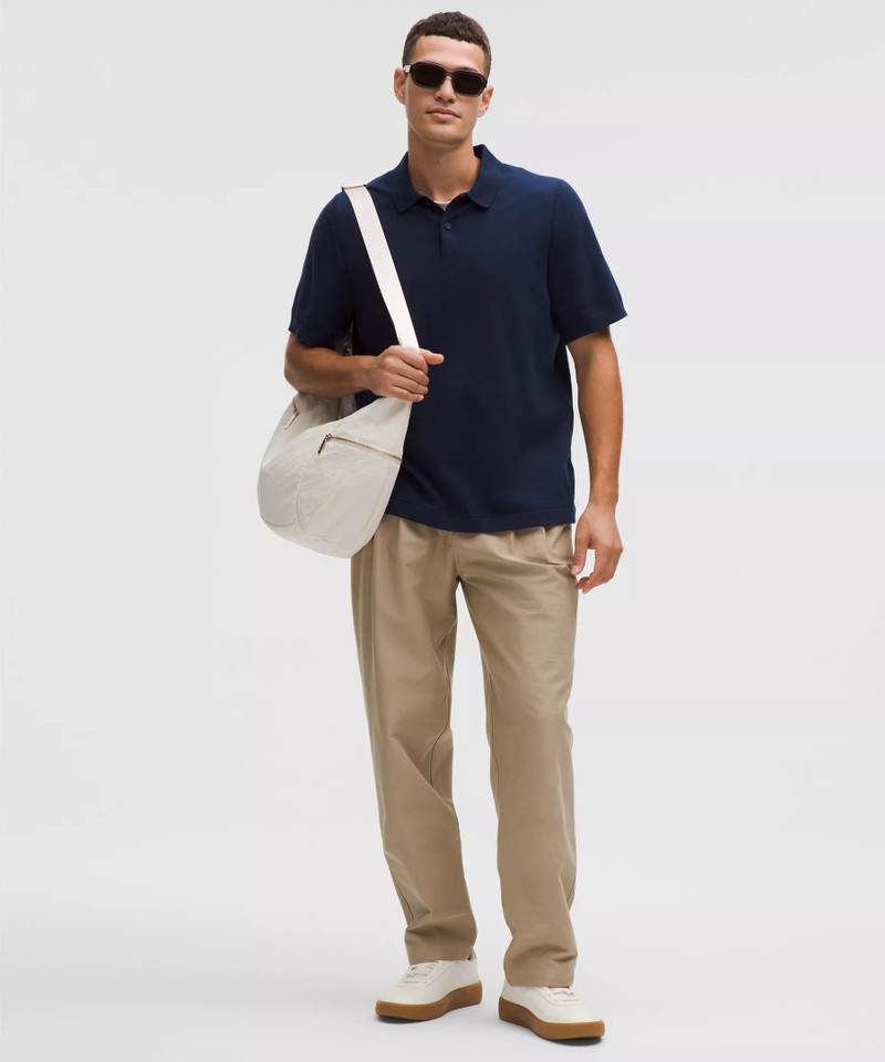 lululemon New Venture Short-Sleeve Knit Polo Shirt outlook