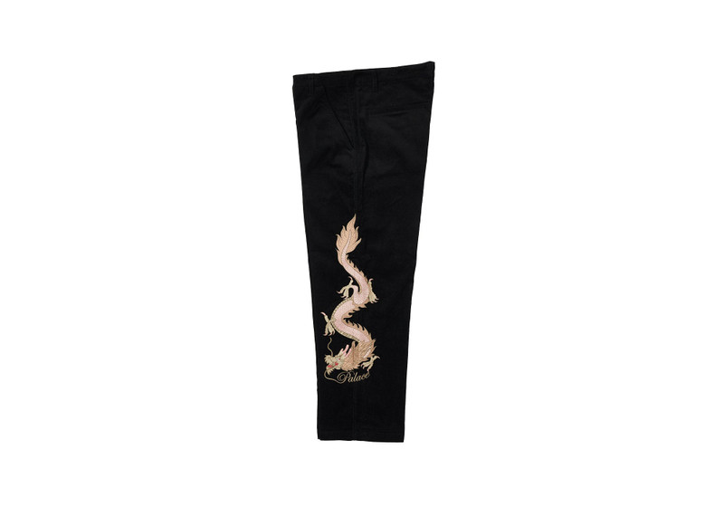 PALACE DOUBLE DRAGON TOUR PLAIN PANT BLACK outlook