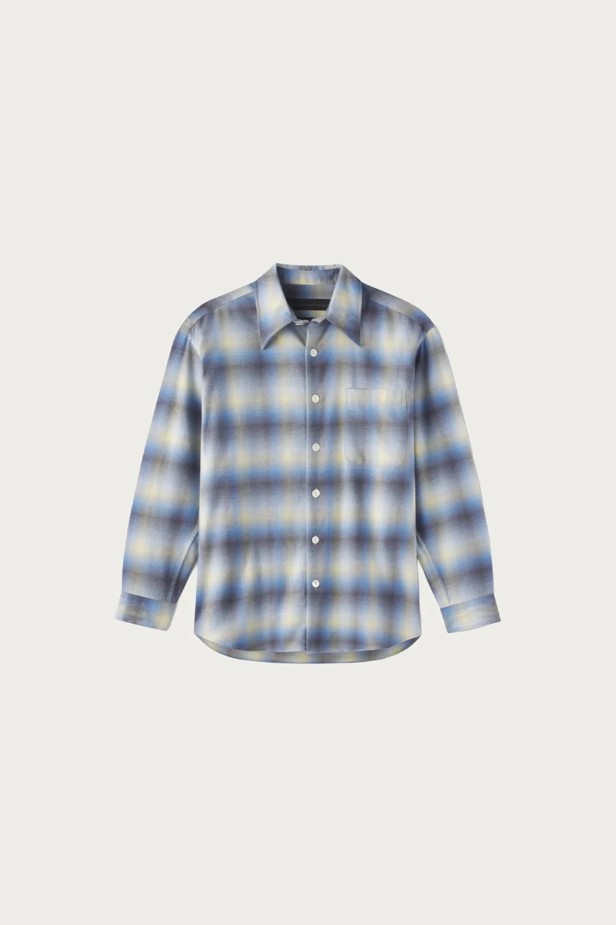 Shadow Flannel - Blue - 1