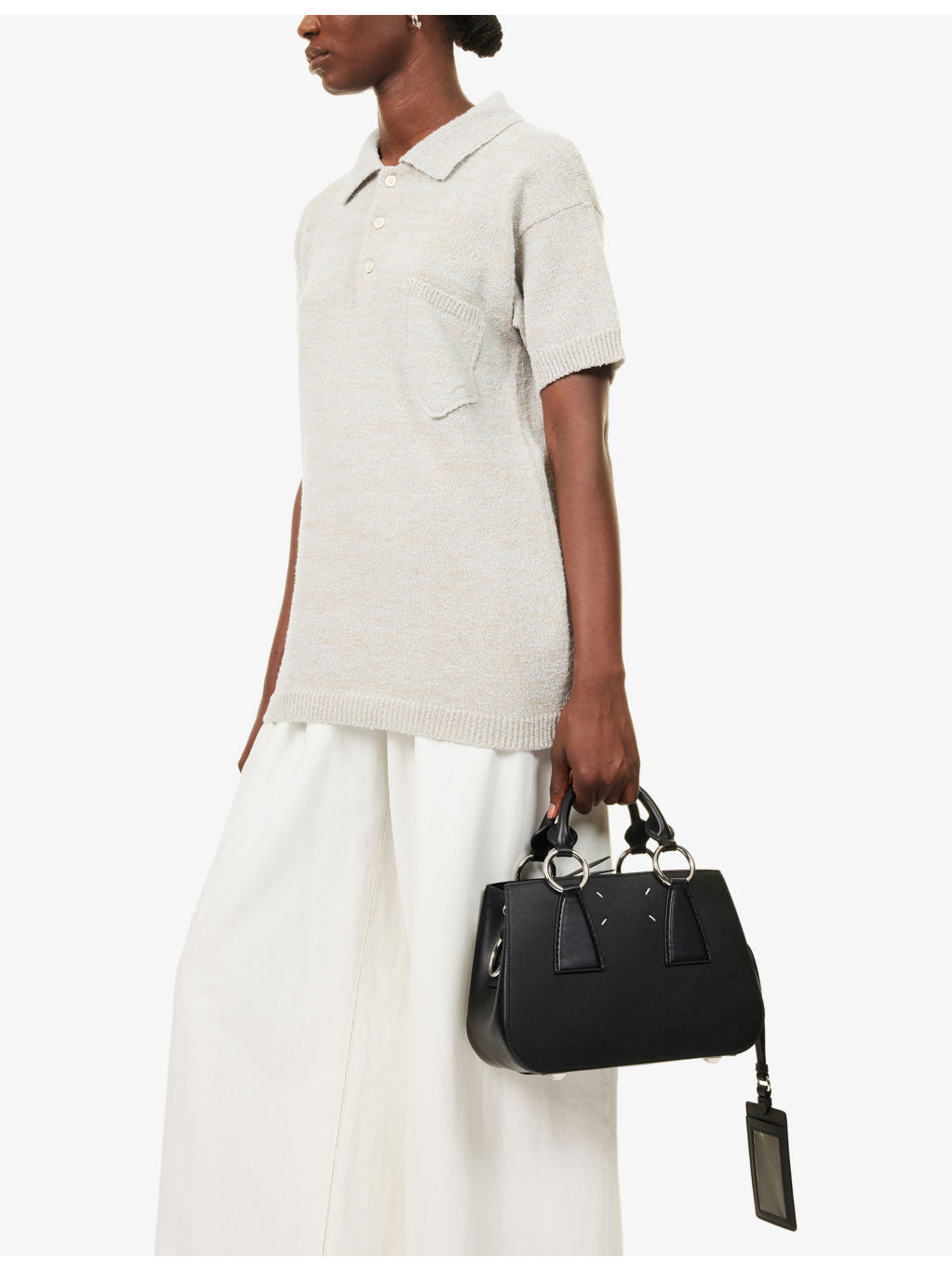 Doll Leather Tote Bag - 3
