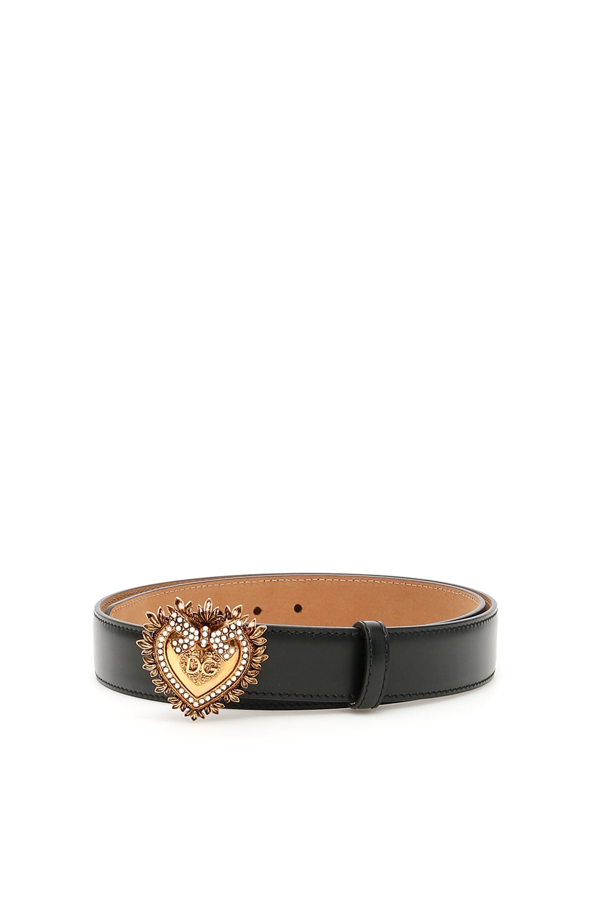 Dolce & Gabbana Devotion Leather Belt Women - 1