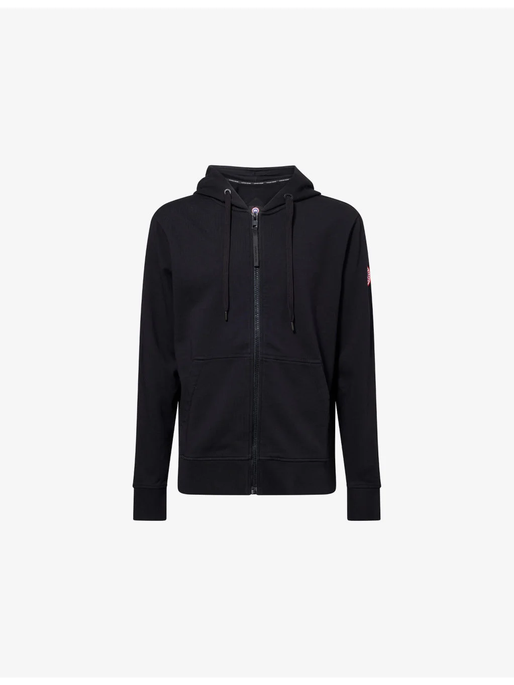 Huron Zipped Cotton-Jersey Hoody - 1