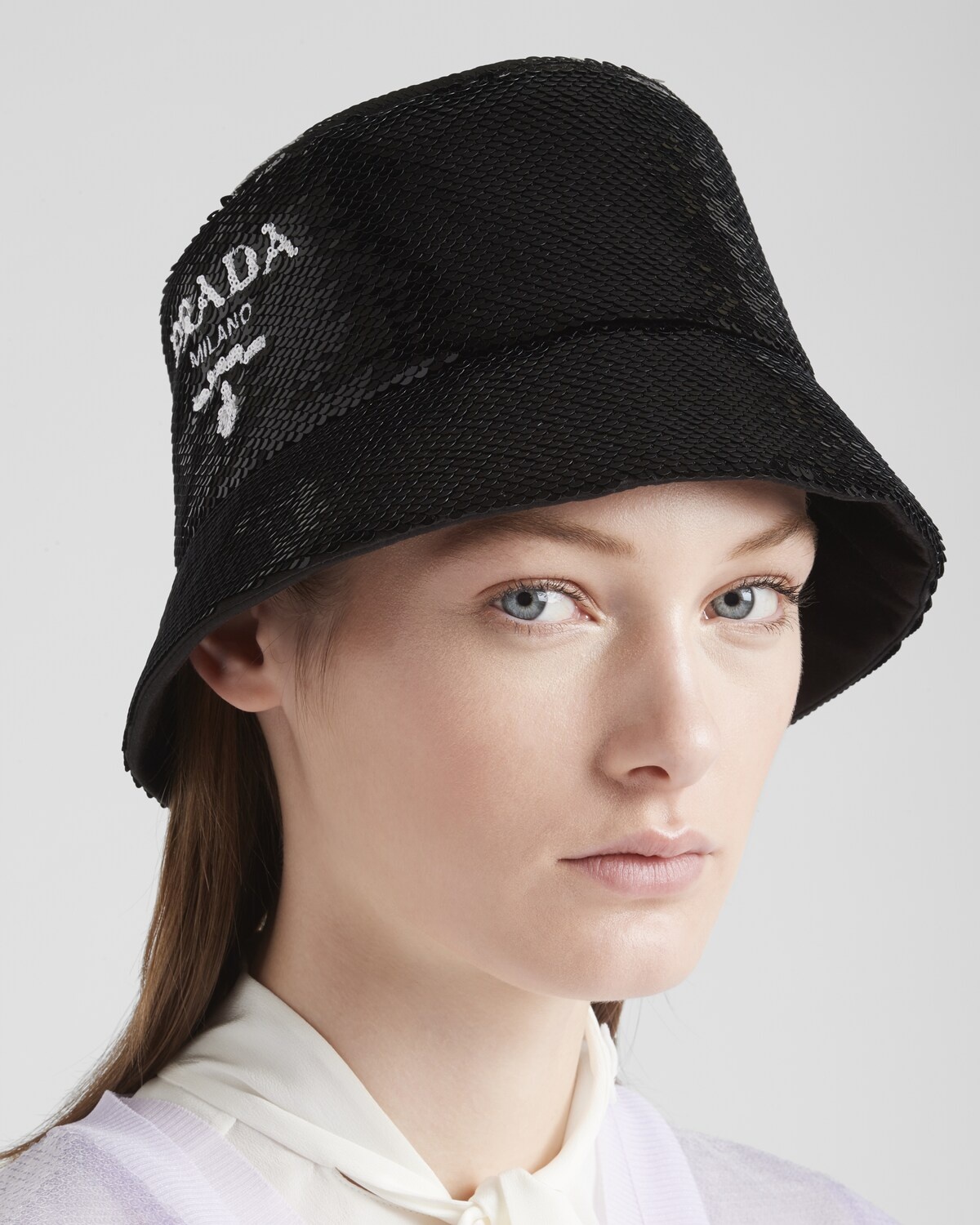 Prada Sequin bucket hat | REVERSIBLE