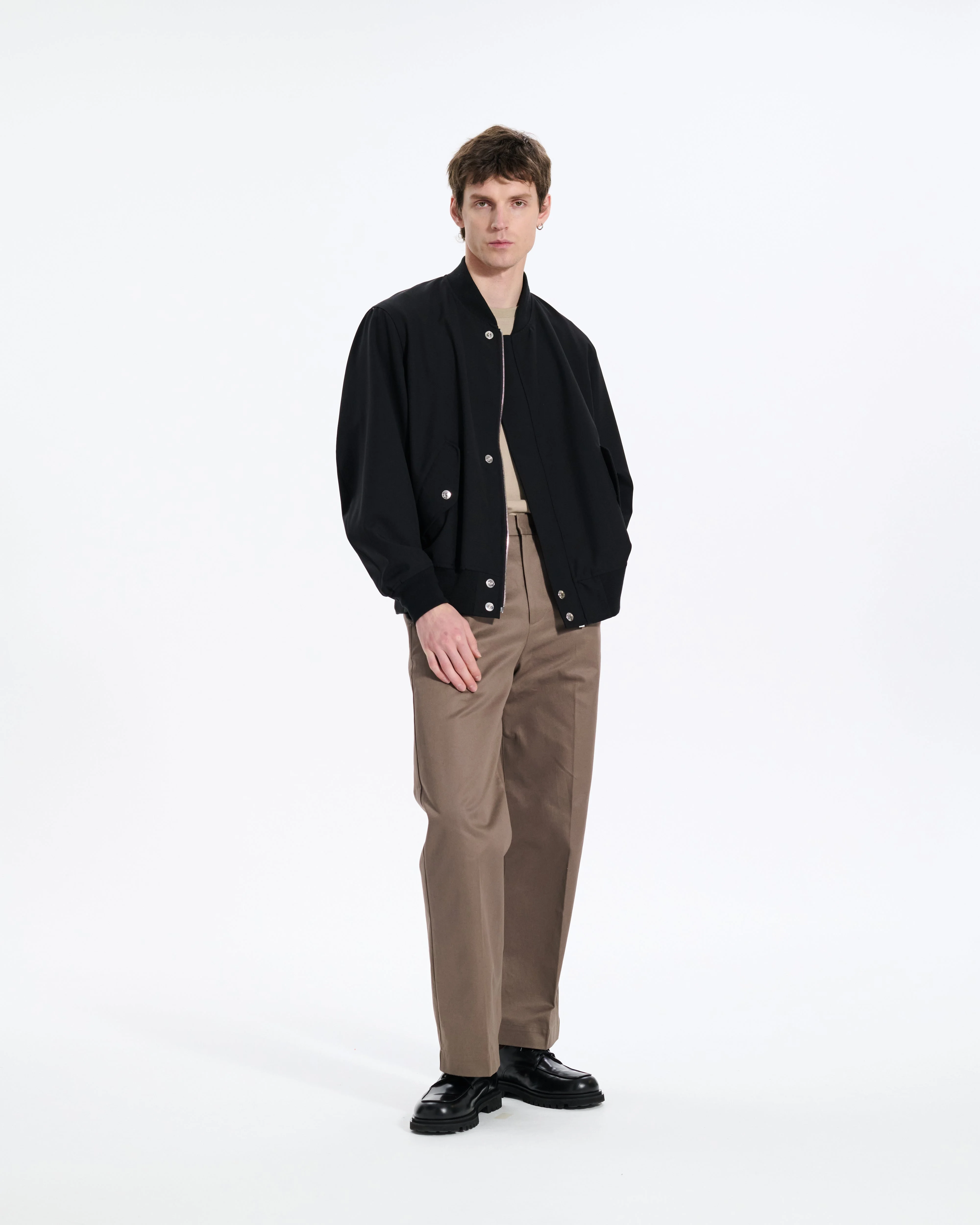 Saughtree Fox Brothers Wool Bomber Jacket - 1