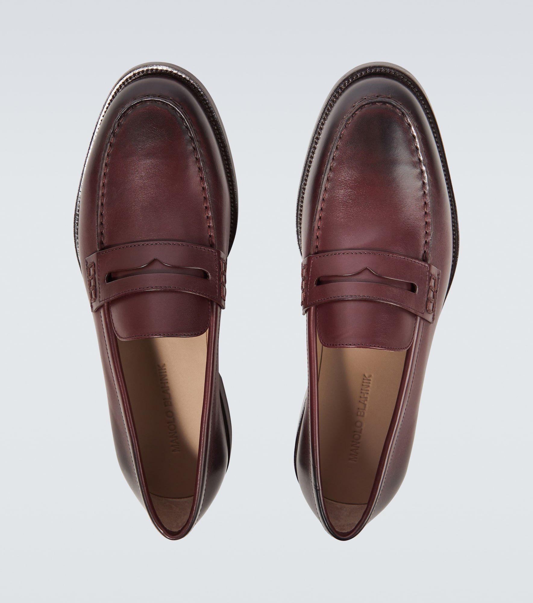Perry leather penny loafers - 4